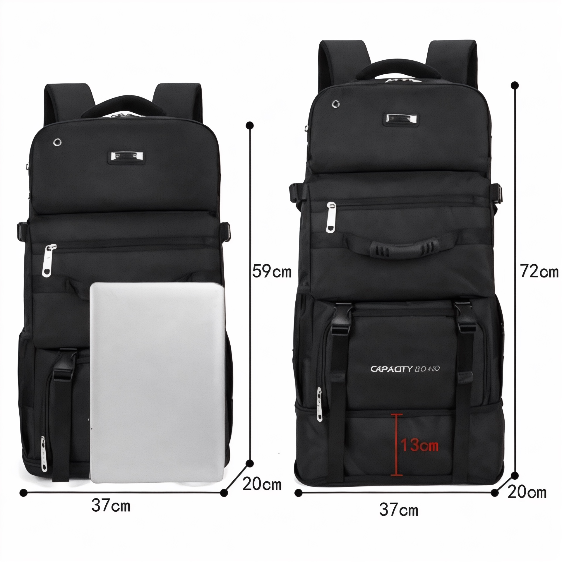 Sac à dos grande capacité 45L – AeroVibe – Havresacs