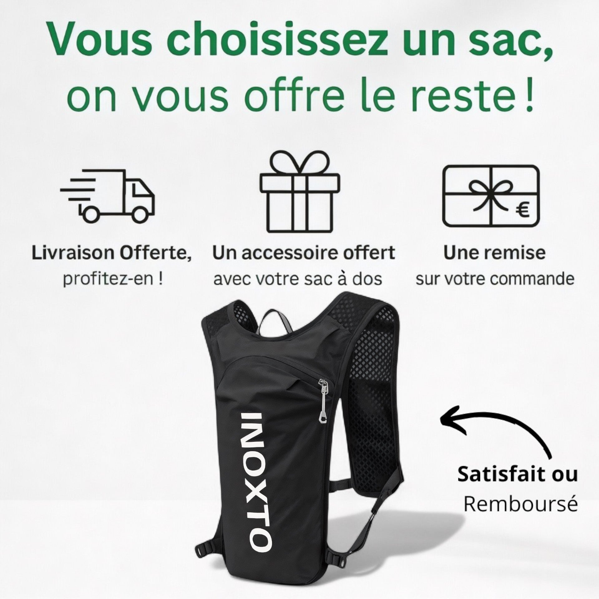 Sac à dos d'hydratation trail running 5L – RunPro – Havresacs