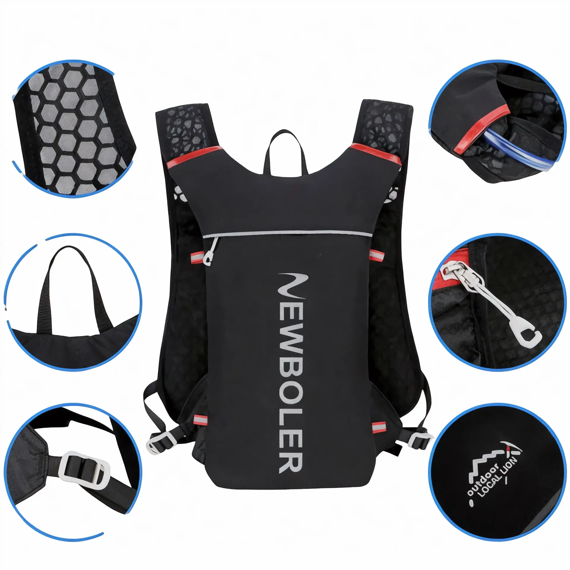 Sac d'hydratation pour le trail, running de 5L | Havresacs - HavreS