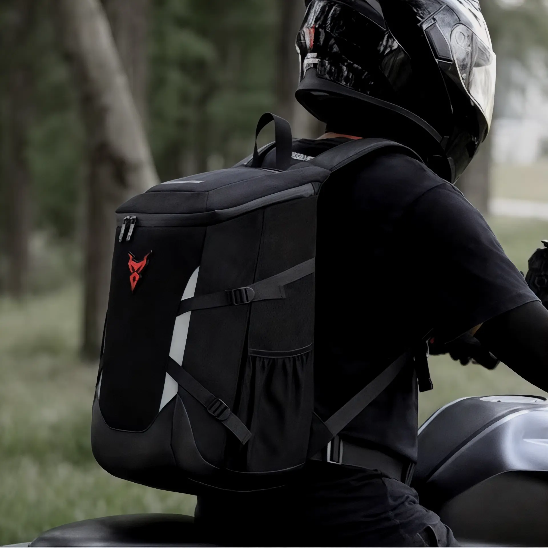 Sac à dos moto étanche extensible de 24L à 28L - Havresacs - HavreS