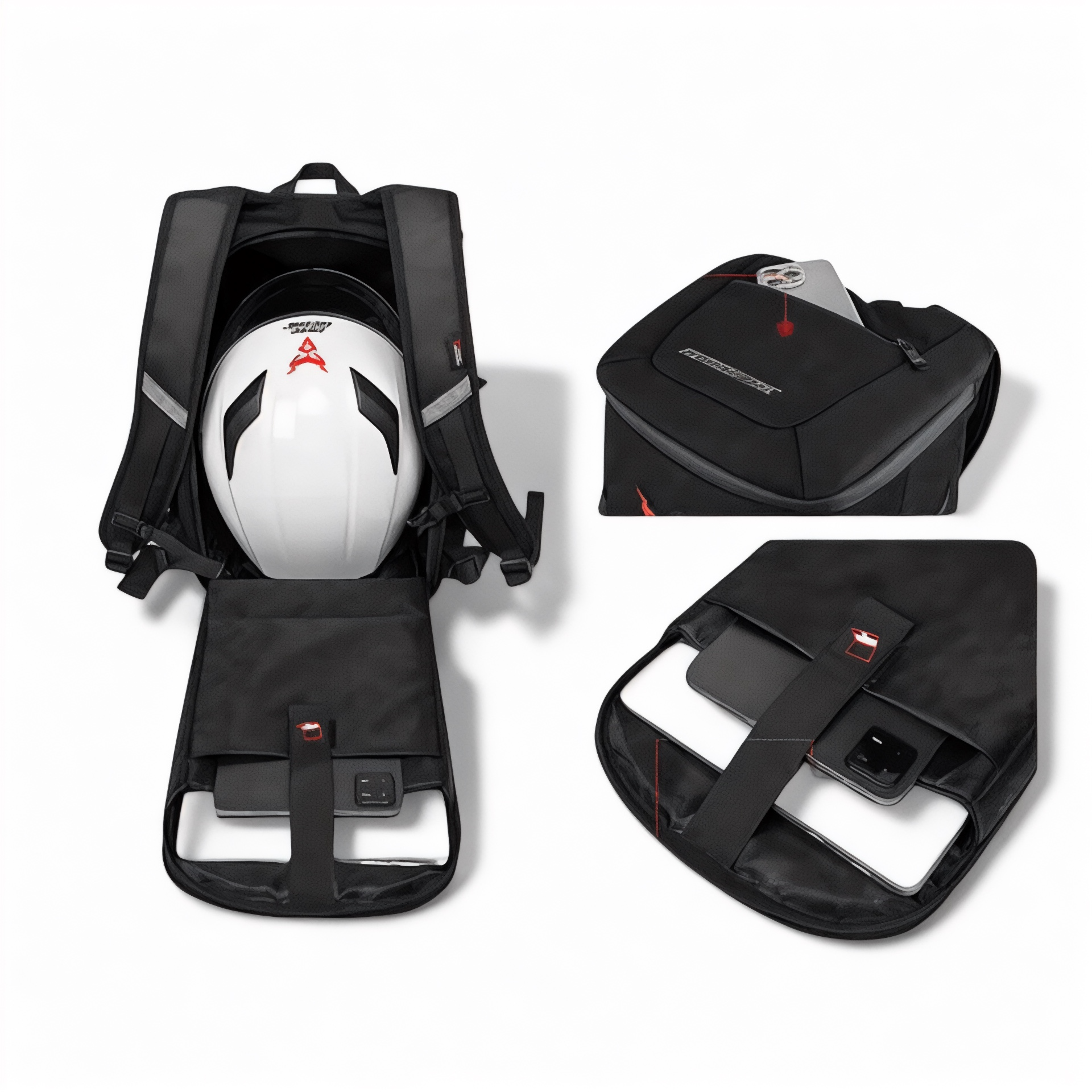 Sac à dos moto étanche extensible – TractionWheel – Havresacs
