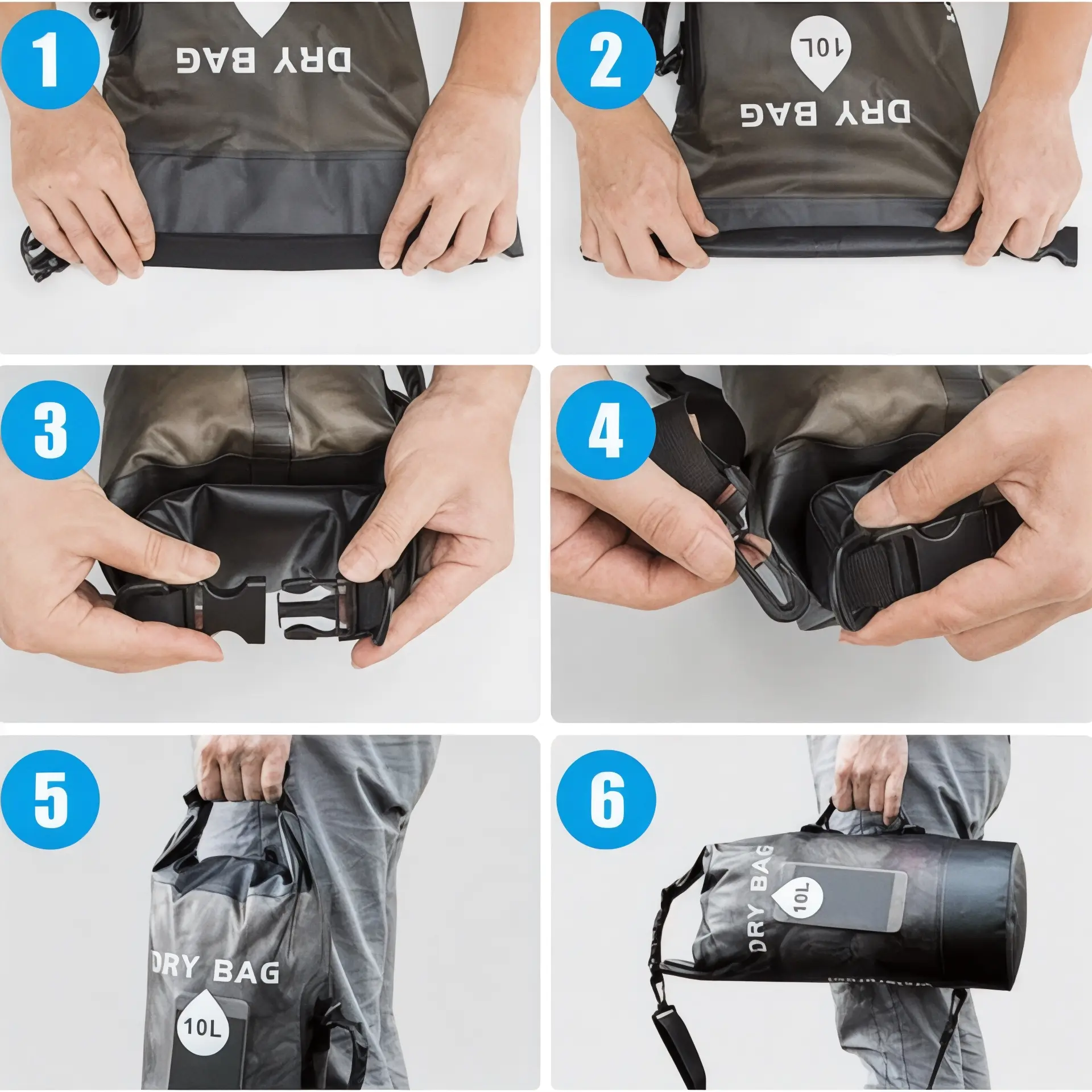 Sac à dos étanche 10-20L, idéal en sortie aquatique – Havresacs - HavreS