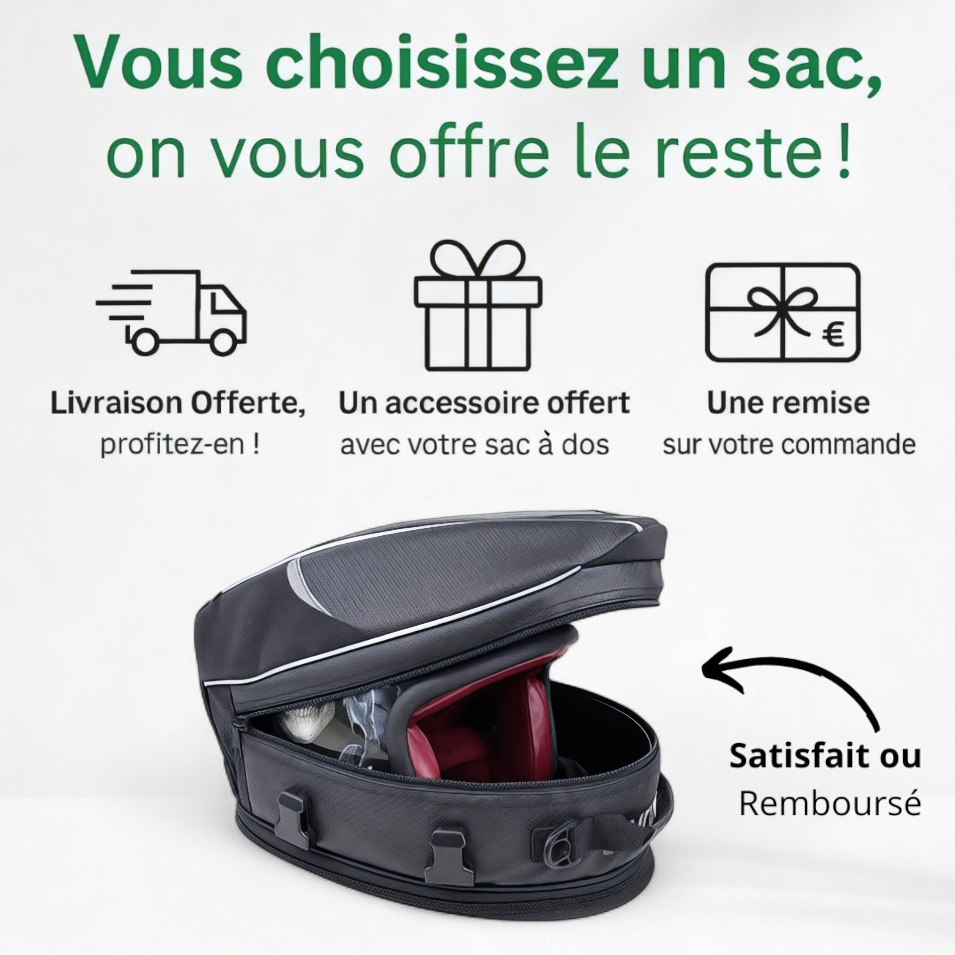 Sac de selle étanche pour moto – MotoTrunk Pro – Havresacs