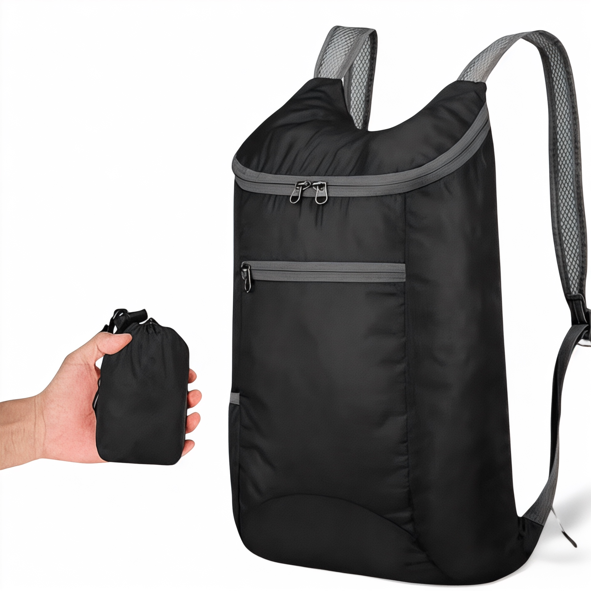 Sac à dos pliable ultra léger 15L – FoldLite – Havresacs