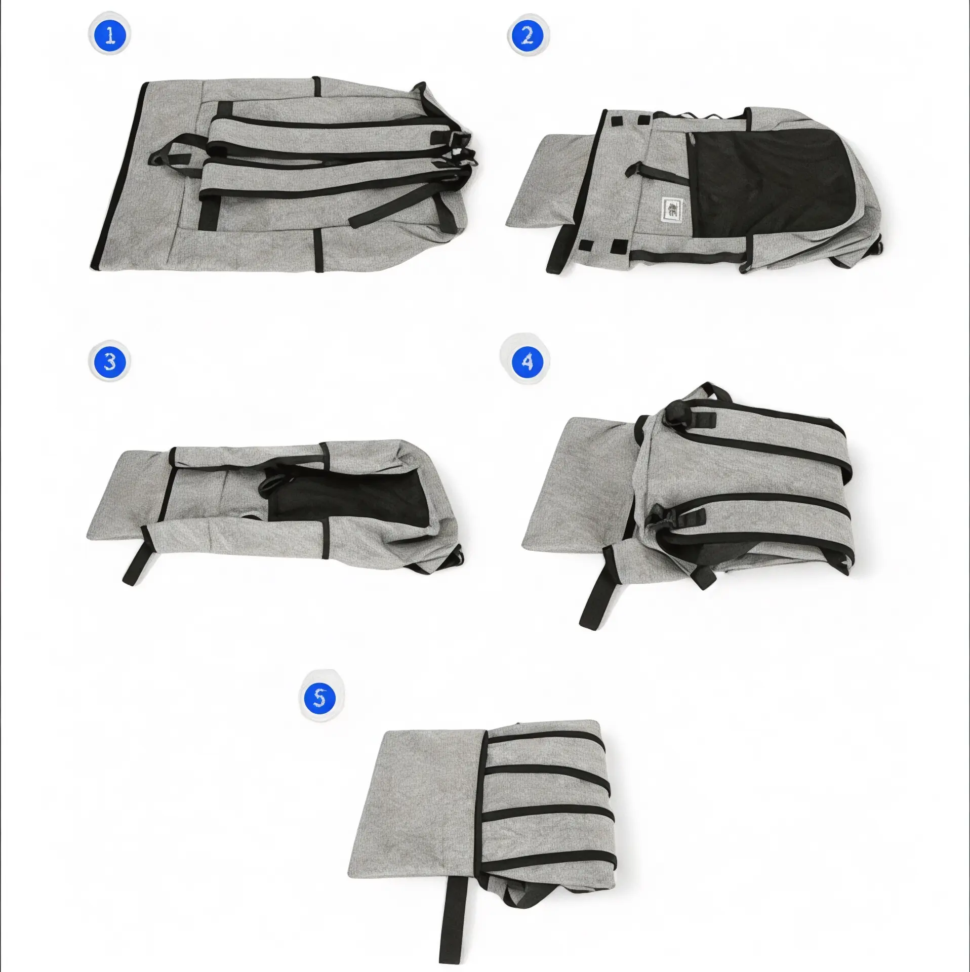 Sac à dos pliable urbain ultra léger de 15L tendance | Havresacs - HavreS