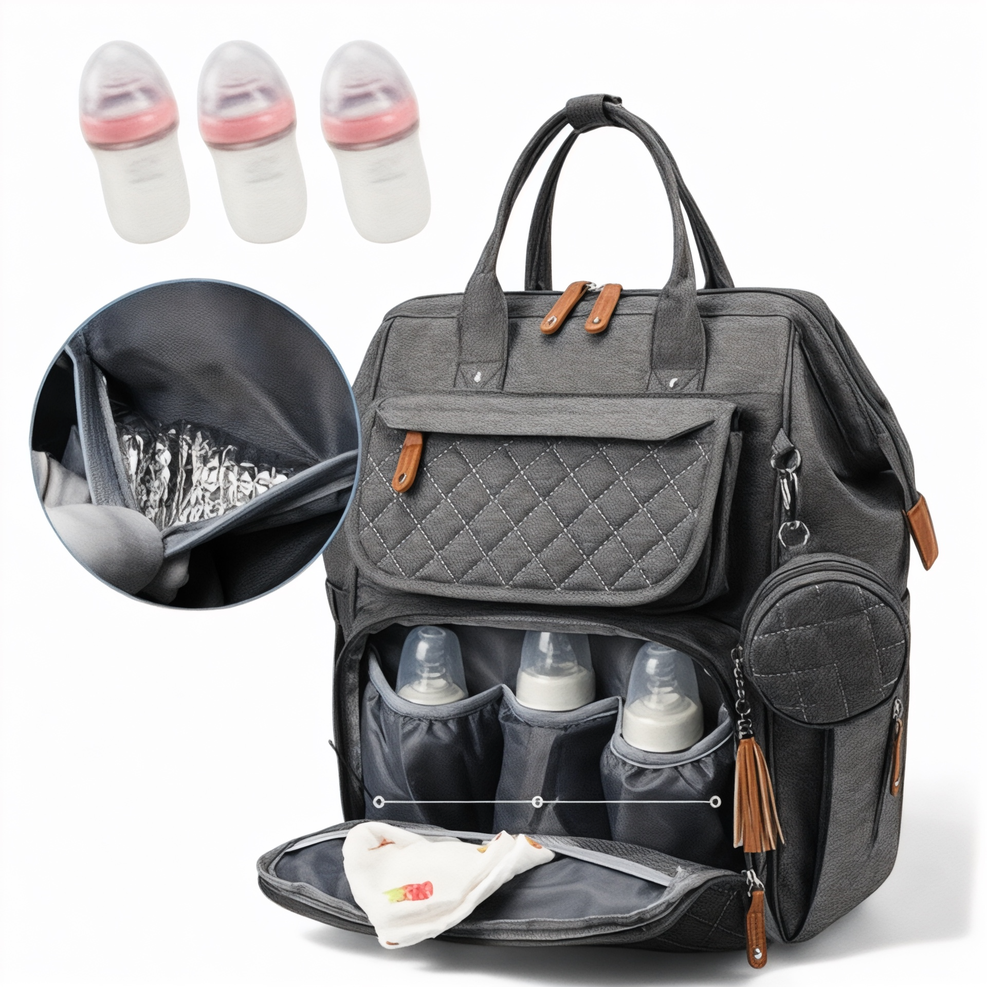 Meilleur sac à dos langer de 30L – BabyCare Pro – Havresacs