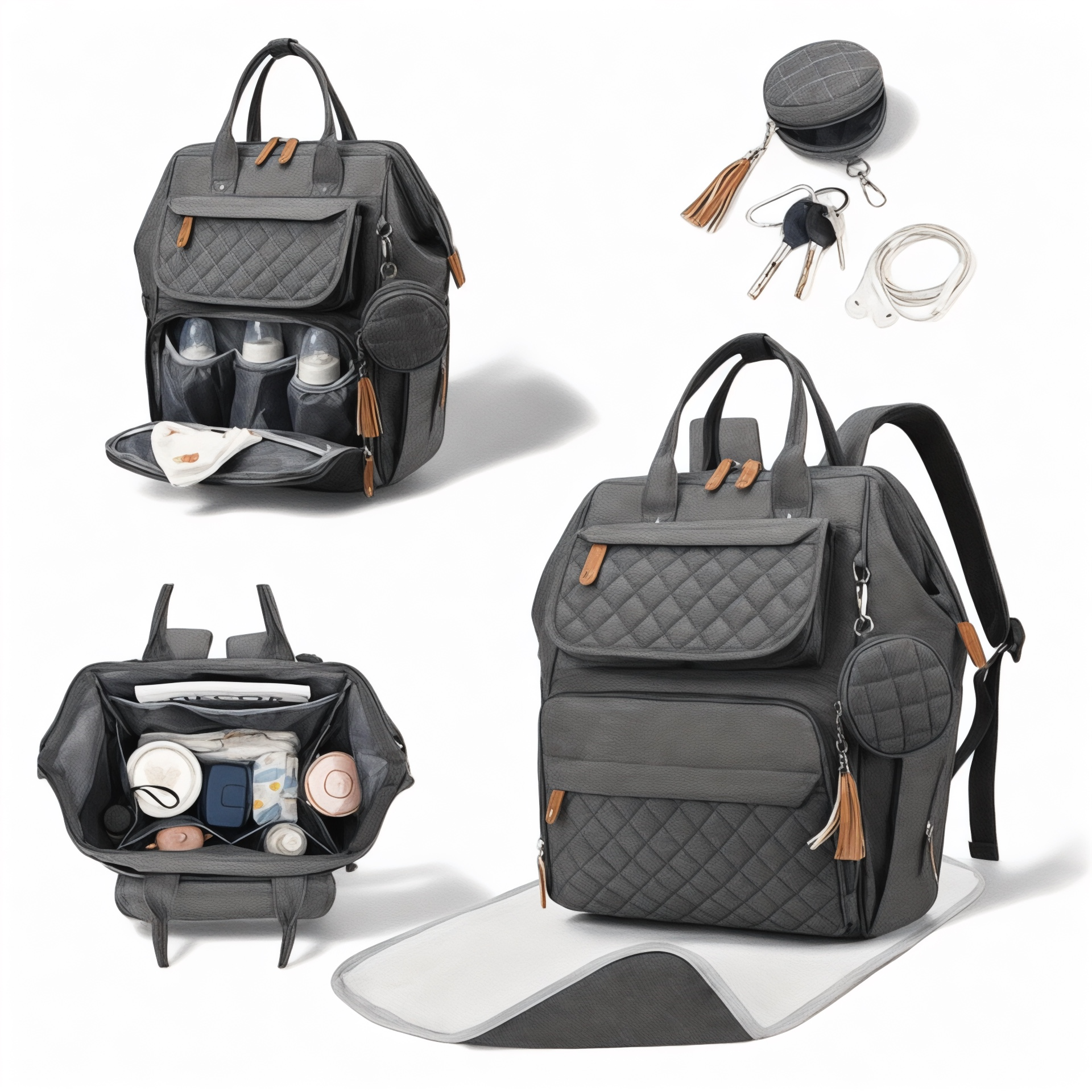 Meilleur sac à dos langer de 30L – BabyCare Pro – Havresacs