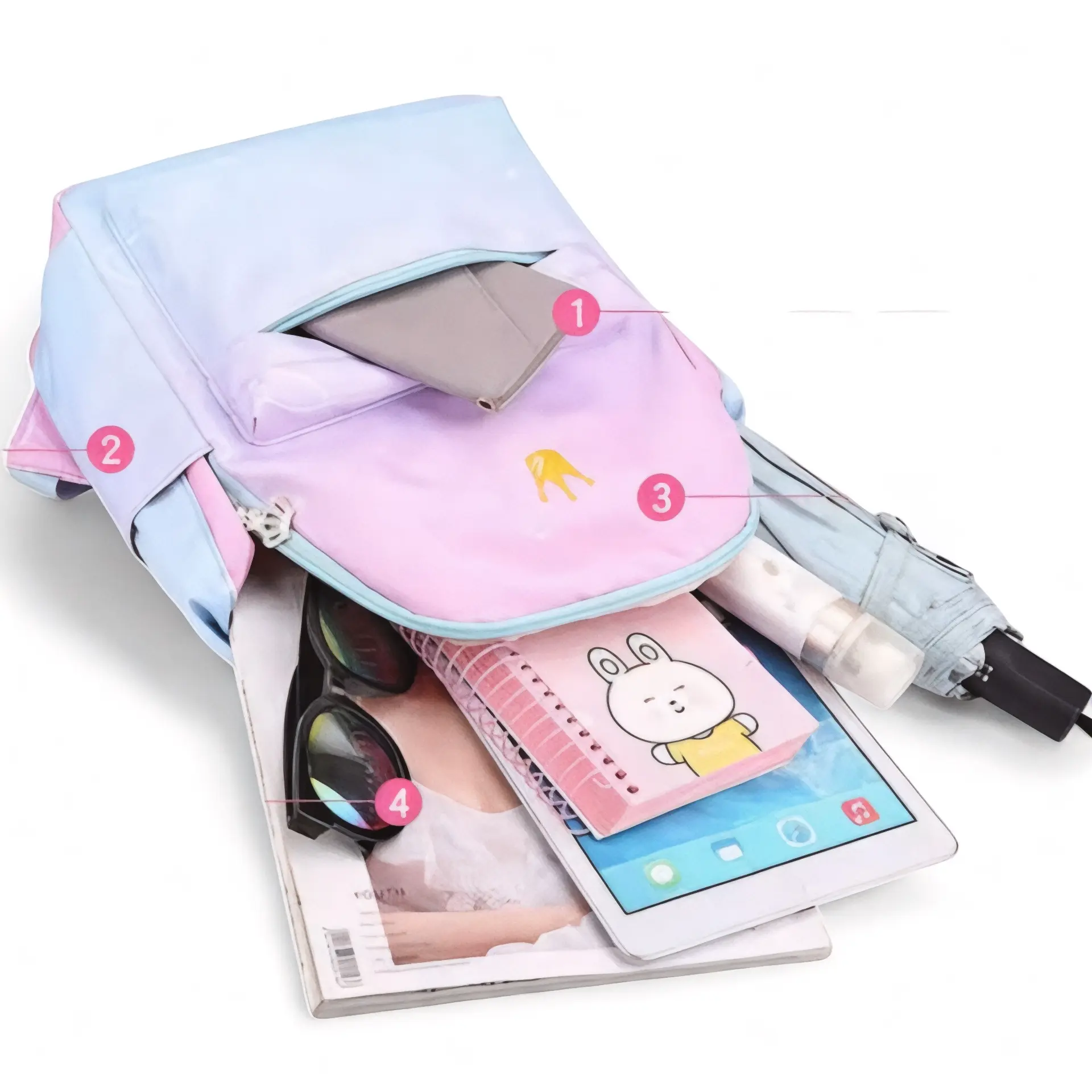 Sac à dos maternelle personnalisé de 12 litres - Havresacs - HavreS