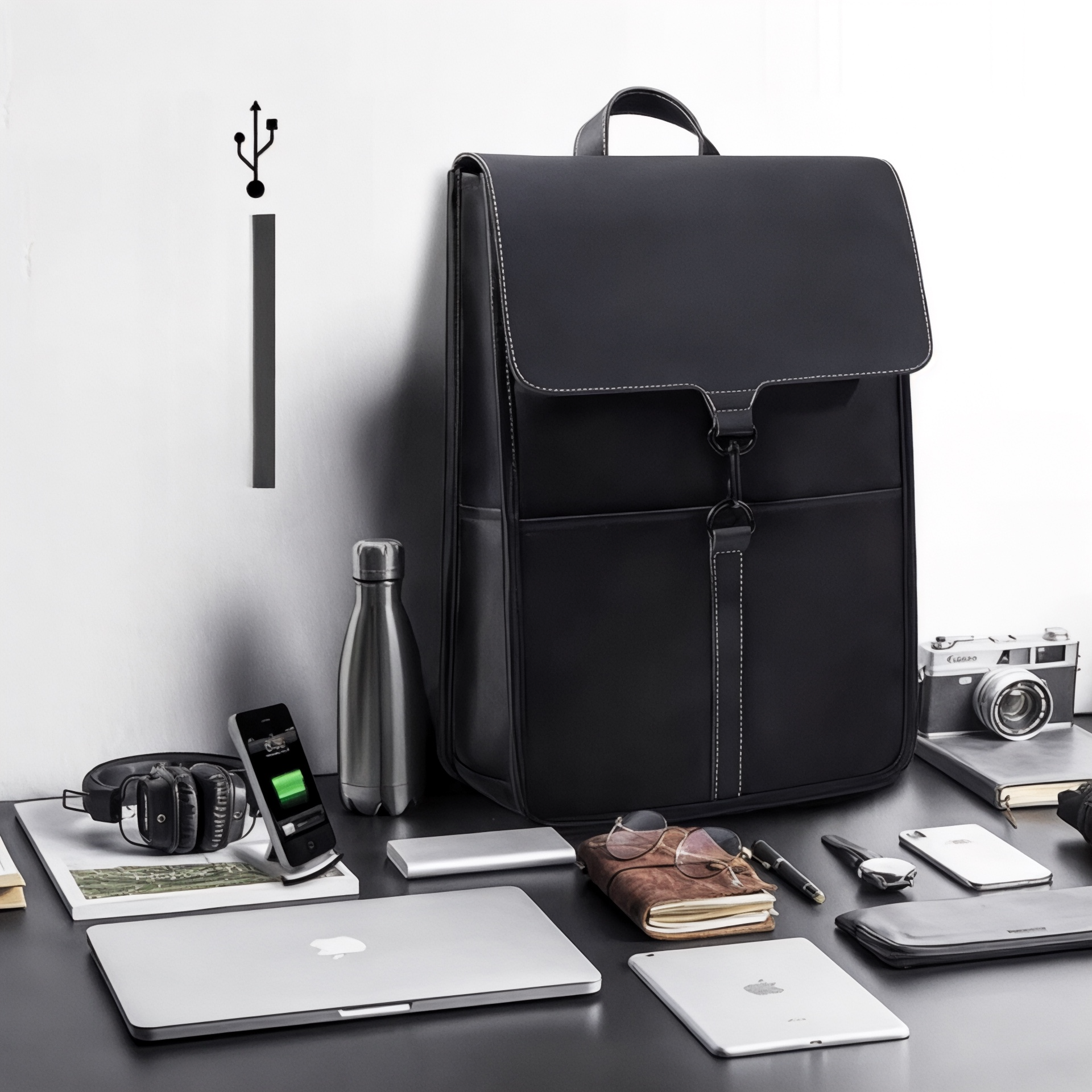 Sac à dos urbain tendance avec poche PC 15 pouces - Havresacs