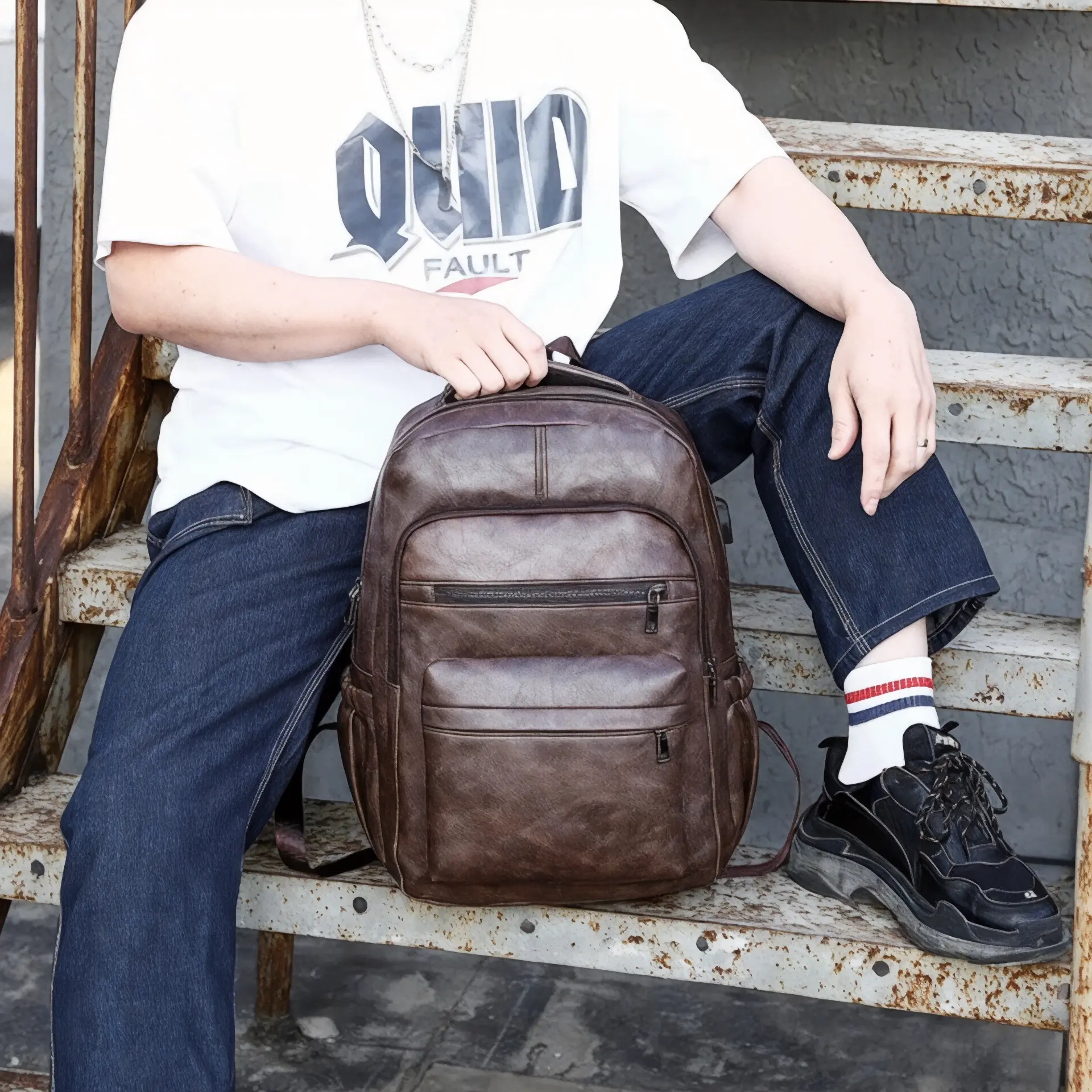 Sac à dos homme tendance connecté, pc portable 15 pouces - Havresacs - HavreS