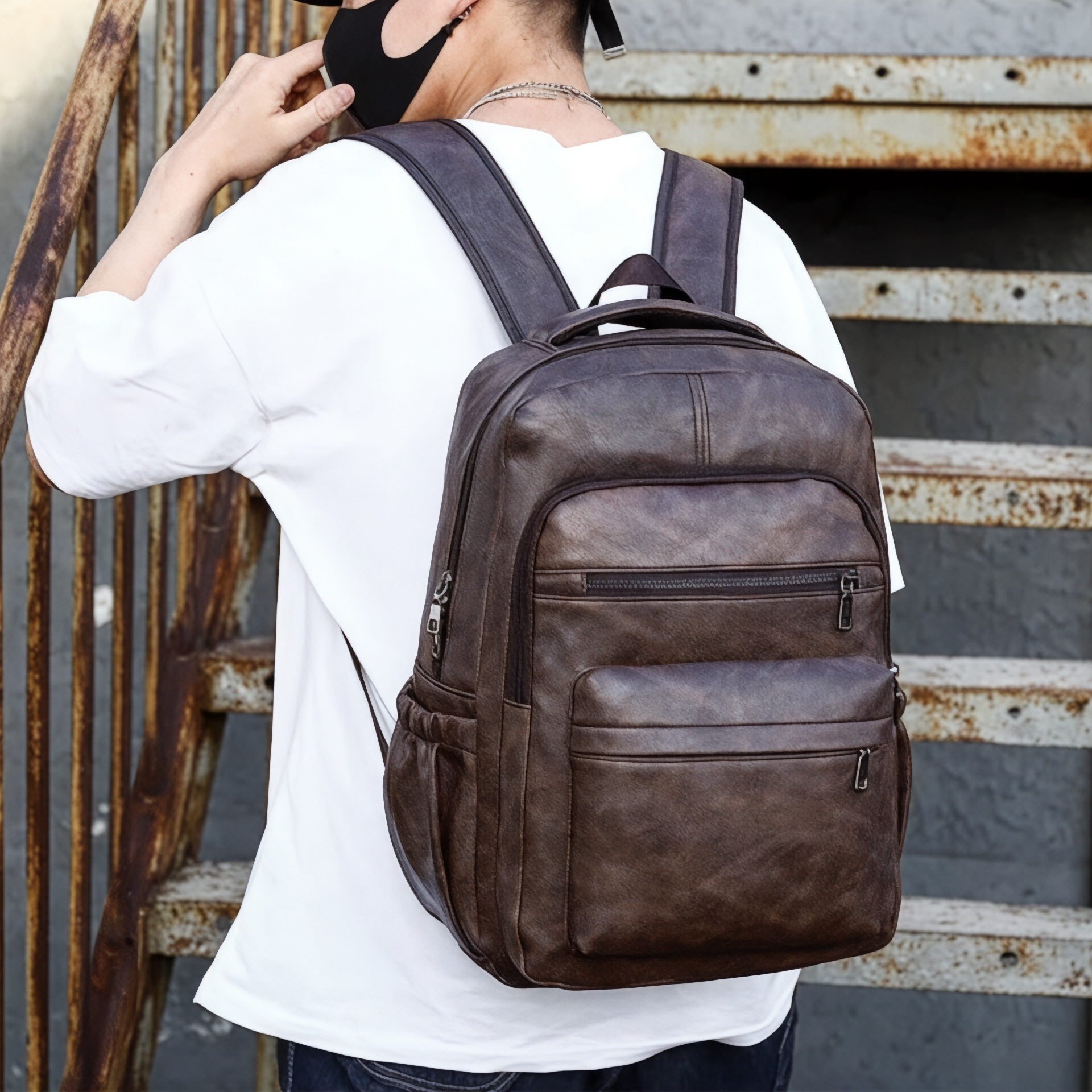 Sac à dos homme tendance connecté, pc 15 pouces - Havresacs