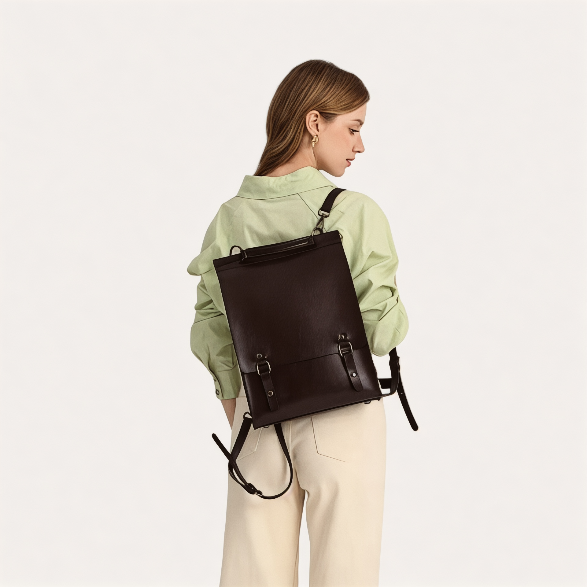 Sac à dos vintage cuir véritable 10L – LeatherPro – Havresacs
