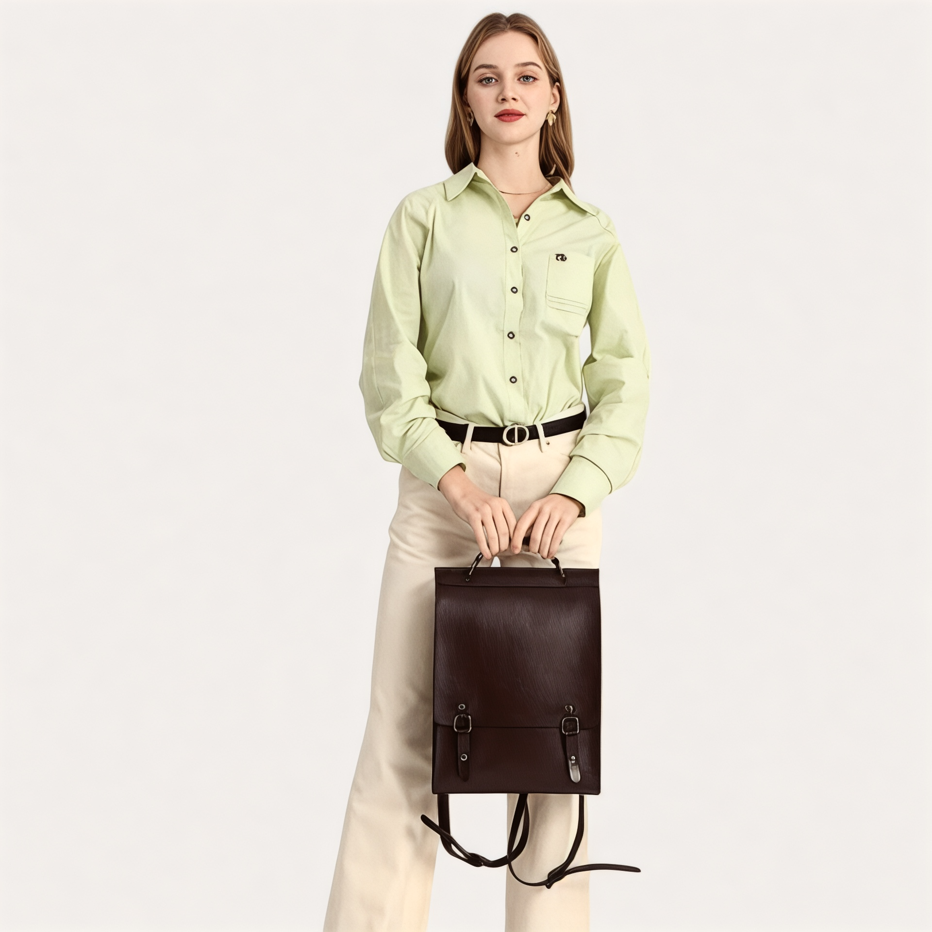 Sac à dos vintage cuir véritable 10L – LeatherPro – Havresacs