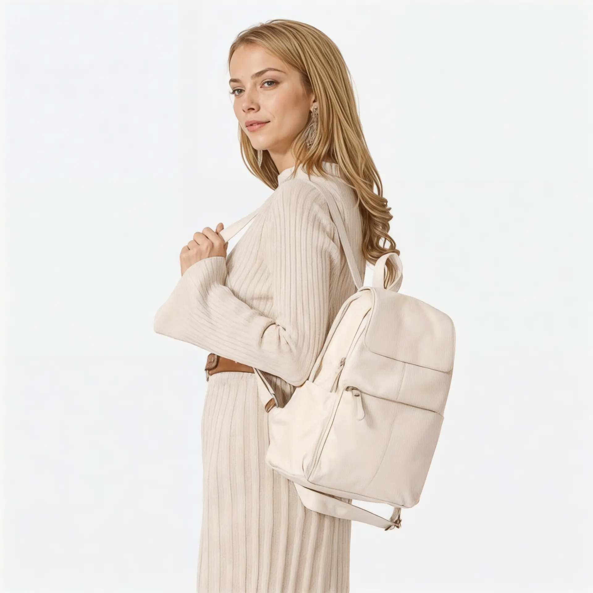 Sac à dos femme en cuir antivol de 10 litres – Havresacs - HavreS