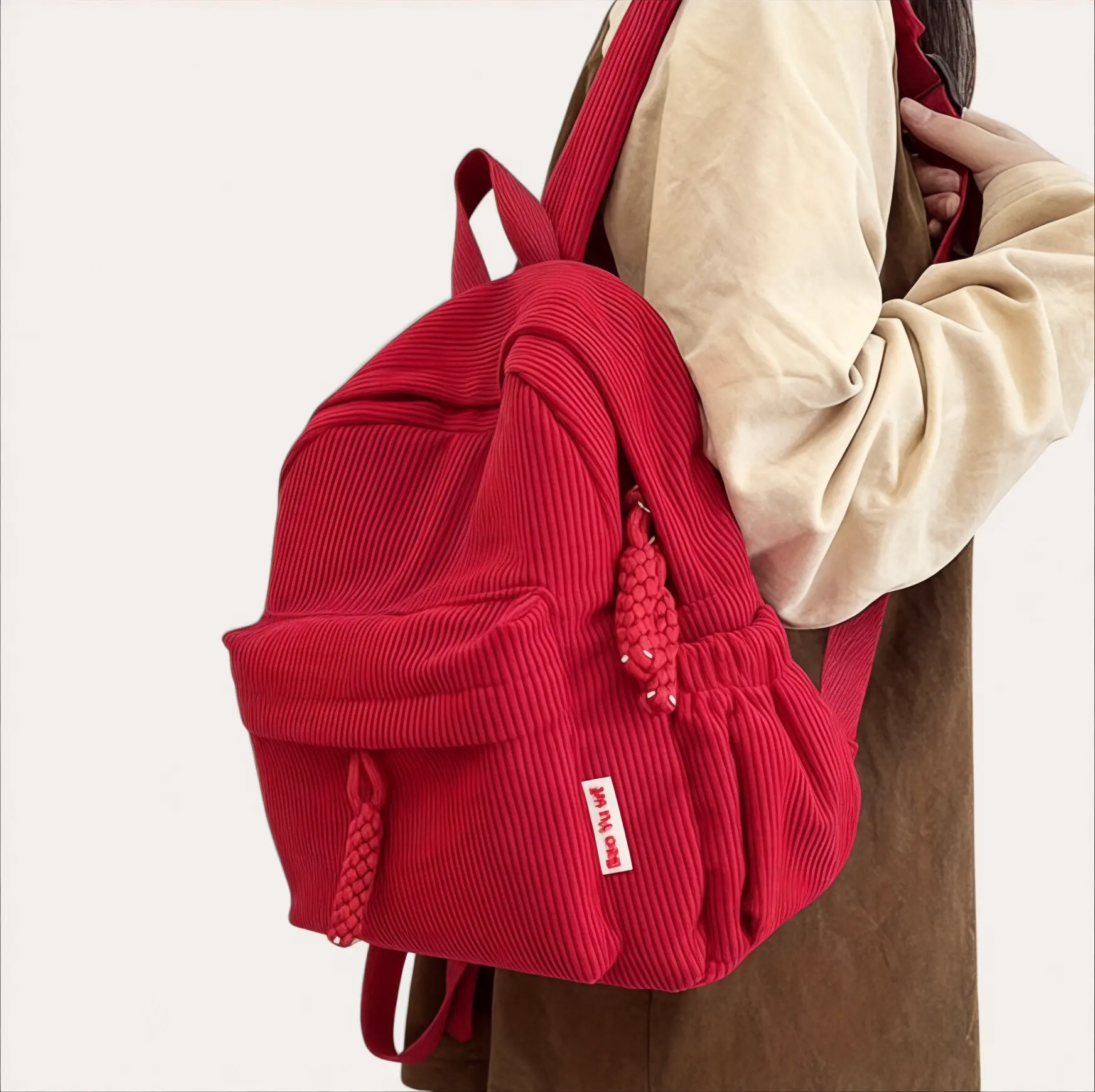 Sac à dos femme velours de 15 litres, élégant et léger – Havresacs - HavreS