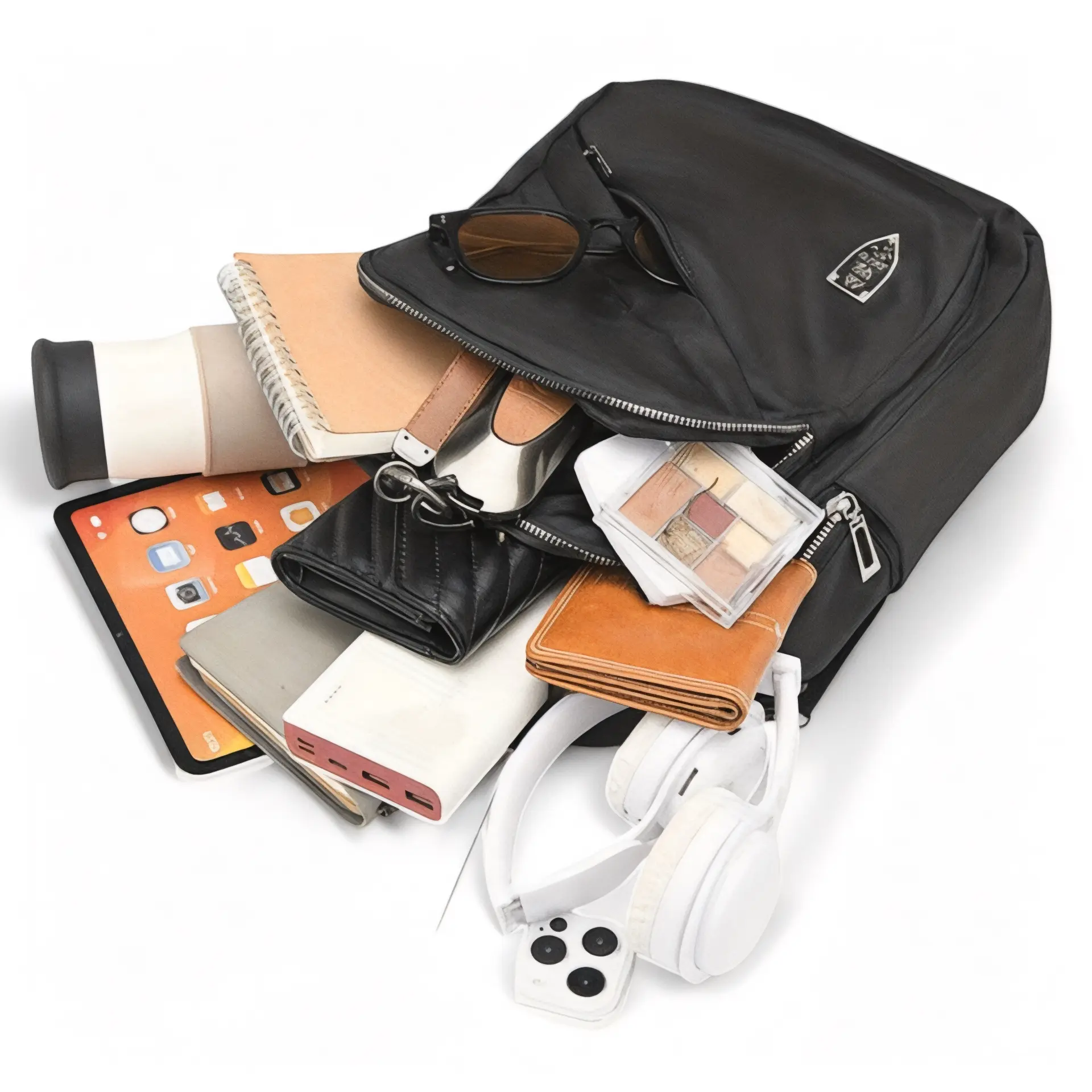 Sac à main sac à dos 2 en 1 noir de 20L, ultra pratique – Havresacs - HavreS