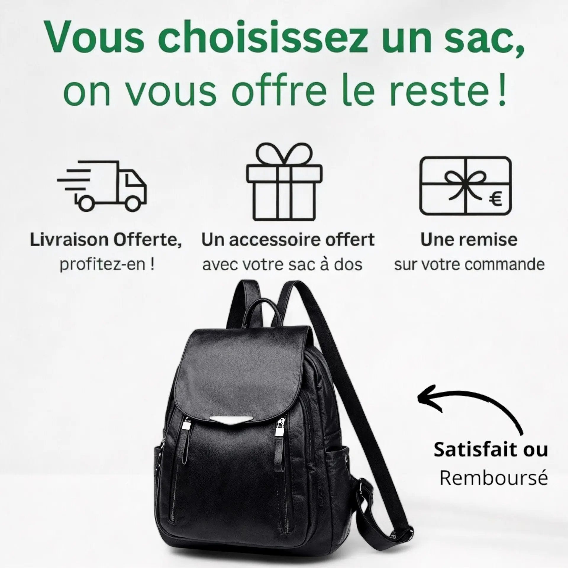 Sac à dos femme tendance de 10litres, original et élégant – Havresacs - HavreS