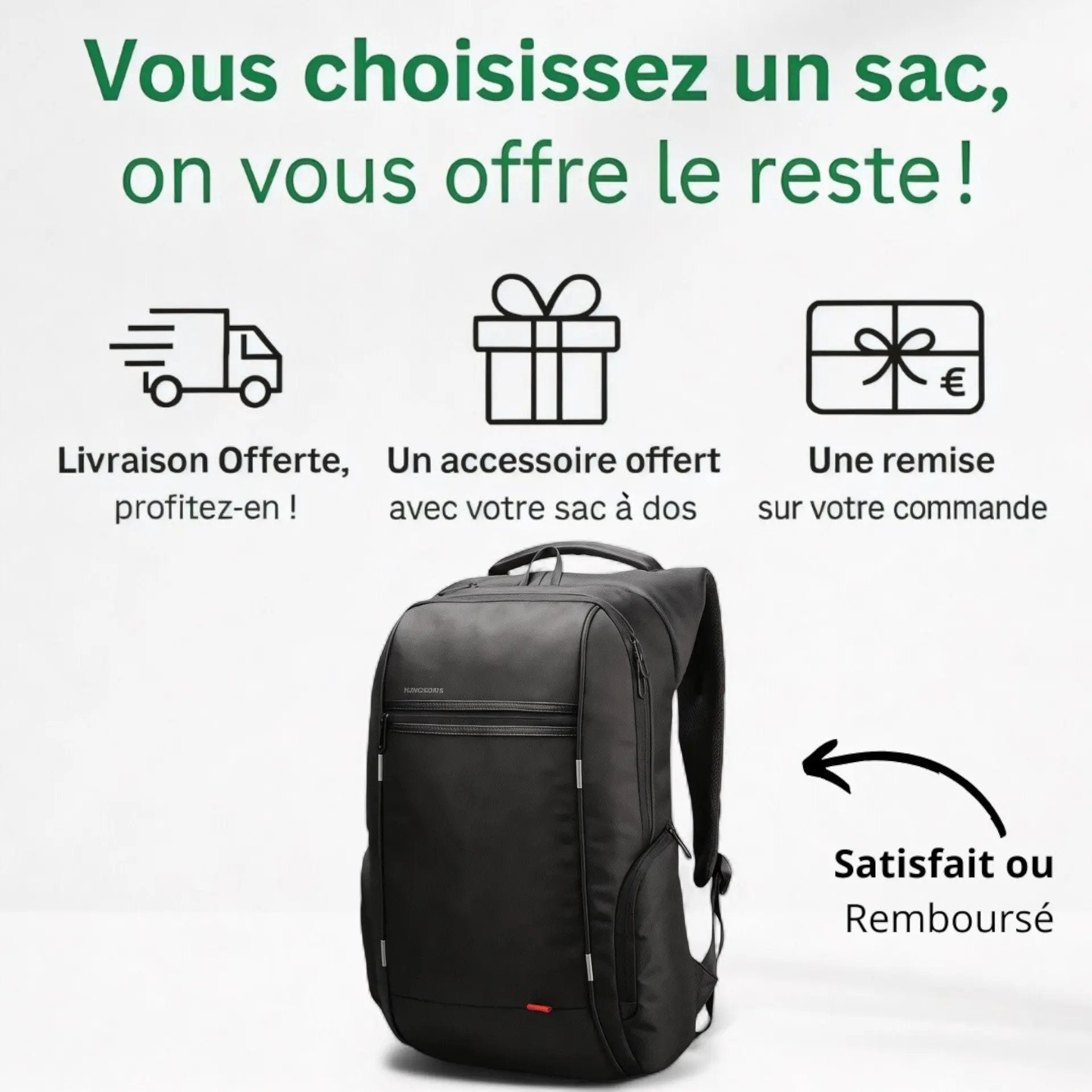 Sac à dos étanche 27-35L pour homme & femme tendance - Havresacs - HavreS