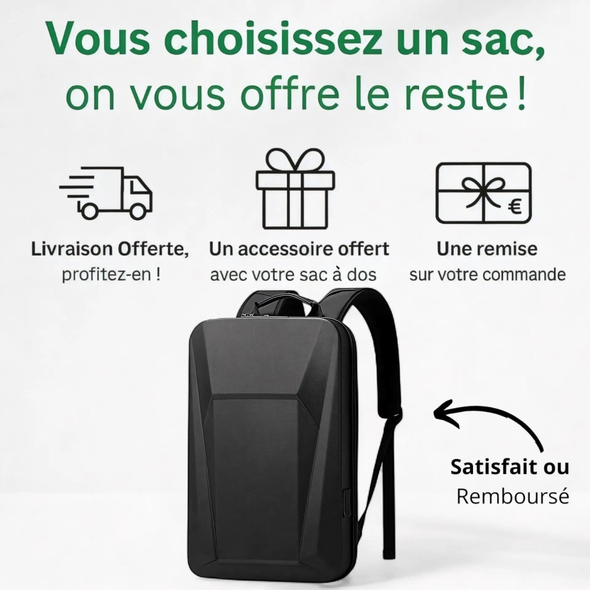Sac à dos imperméable homme & femme, voyage pc 15 pouces - Havresacs - HavreS