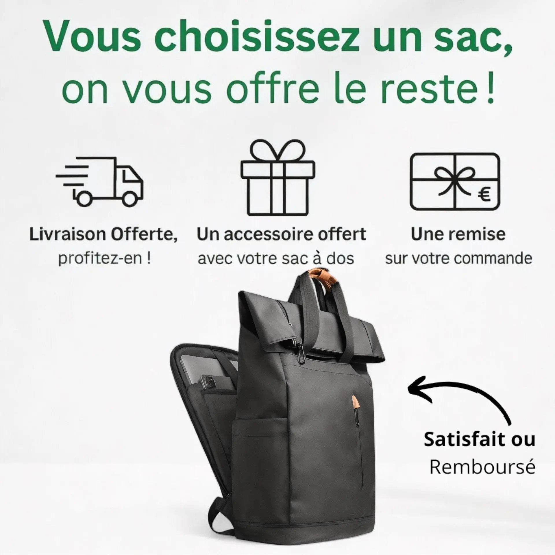 Sac à dos étanche homme femme voyage et vélo - Havresacs - HavreS