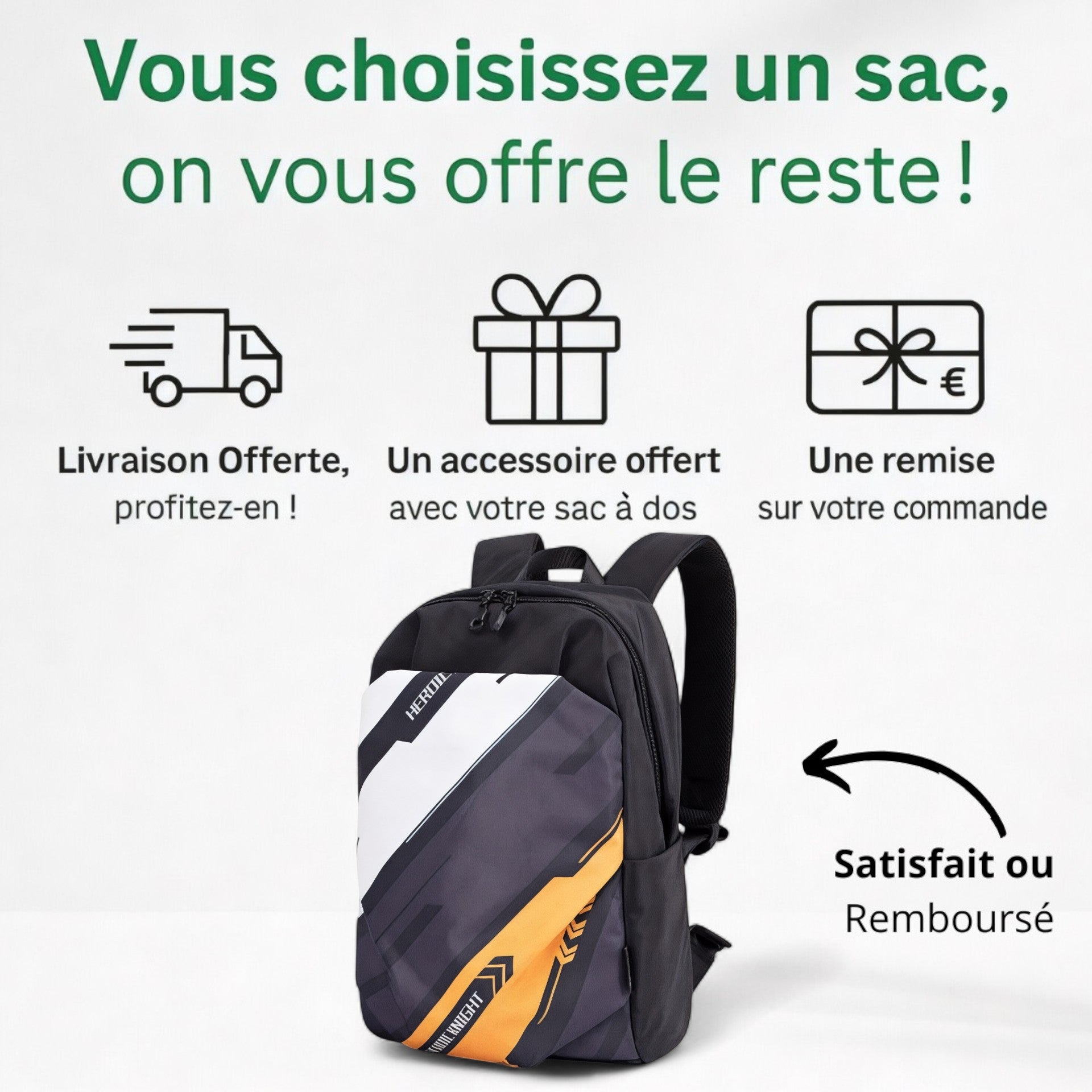 Sac à dos waterproof rétro – Retro Voyager – Havresacs