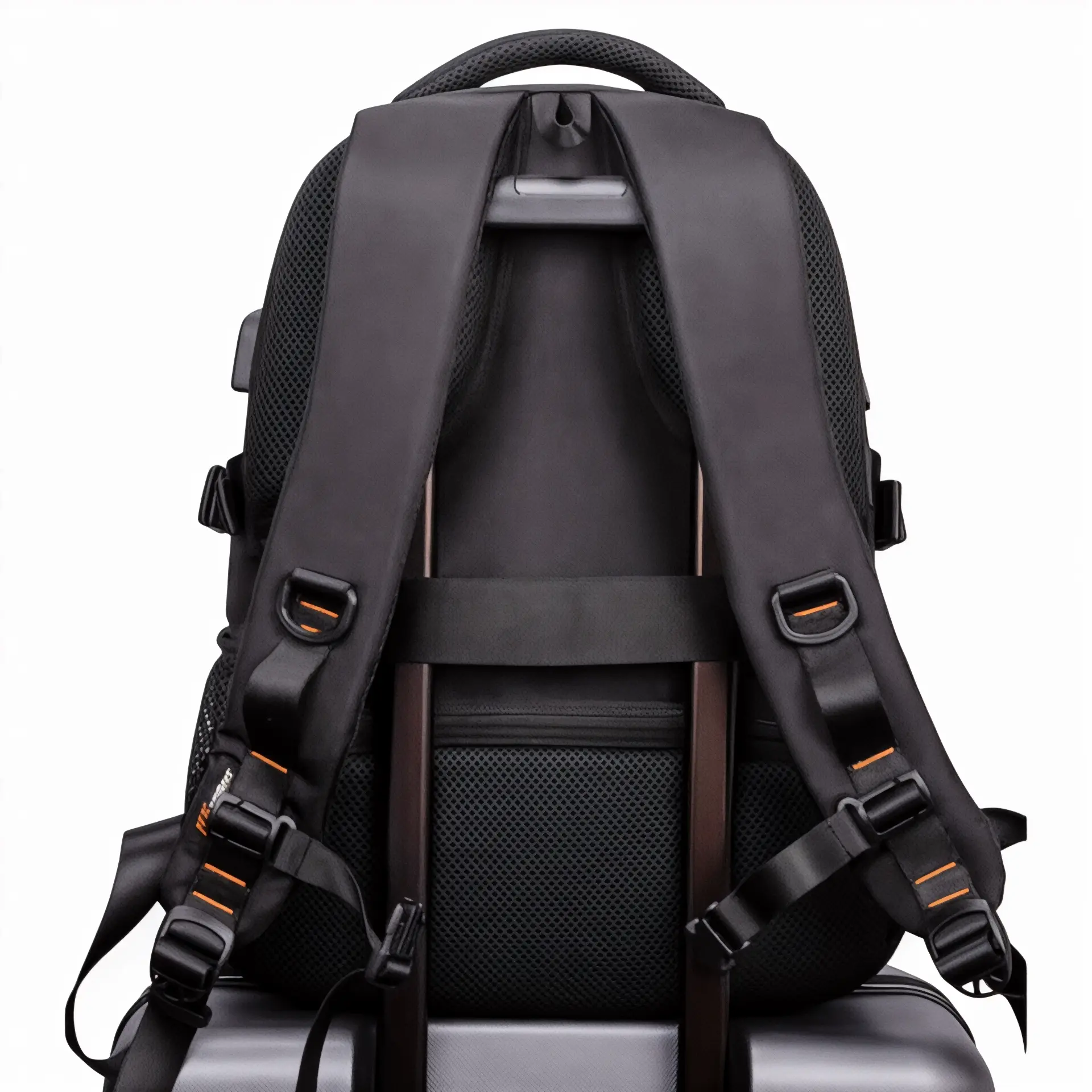 Sac à dos imperméable noir de 30L, idéal voyage et avion - Havresacs - HavreS