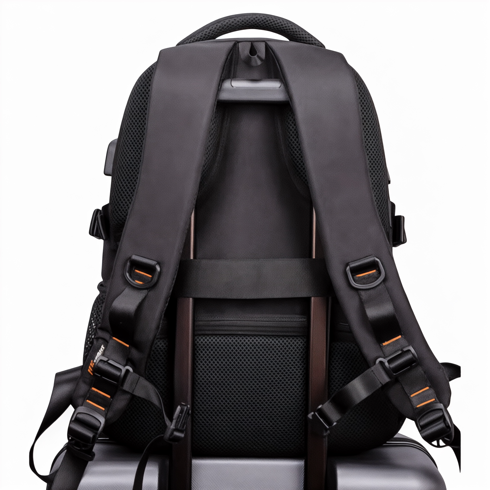 Sac à dos voyage noir de 30L – Étanche, Connecté & PC 15,6" HavreS