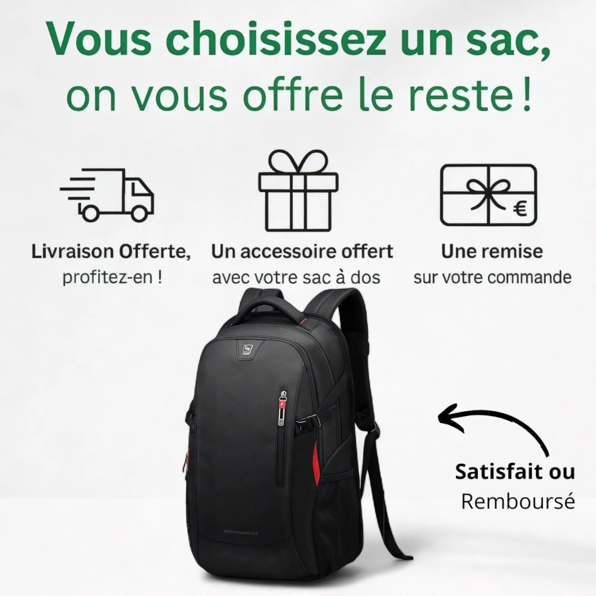 Sac à dos étanche moderne idéal pour voyager PC 15 pouces - Havresacs - HavreS