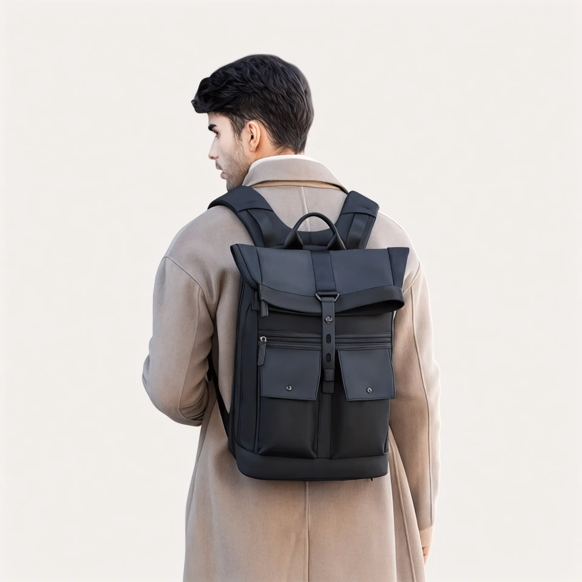 Sac à dos homme tendance noir - antivol et étanche - Havresacs - HavreS