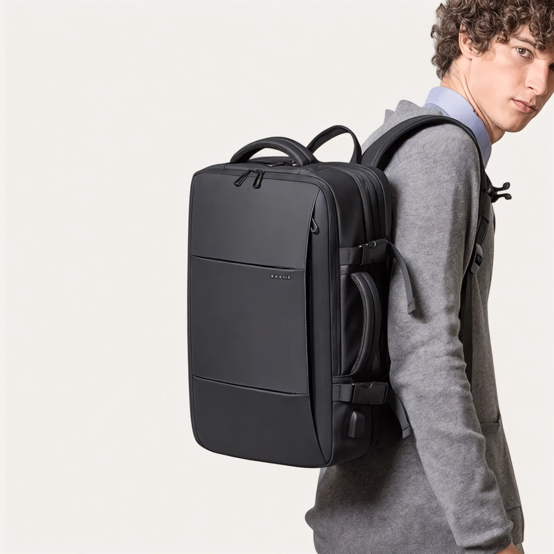 Sac à dos voyage extensible 22L→37L | USB, étanche, 17,3" Havresacs HavreSacs