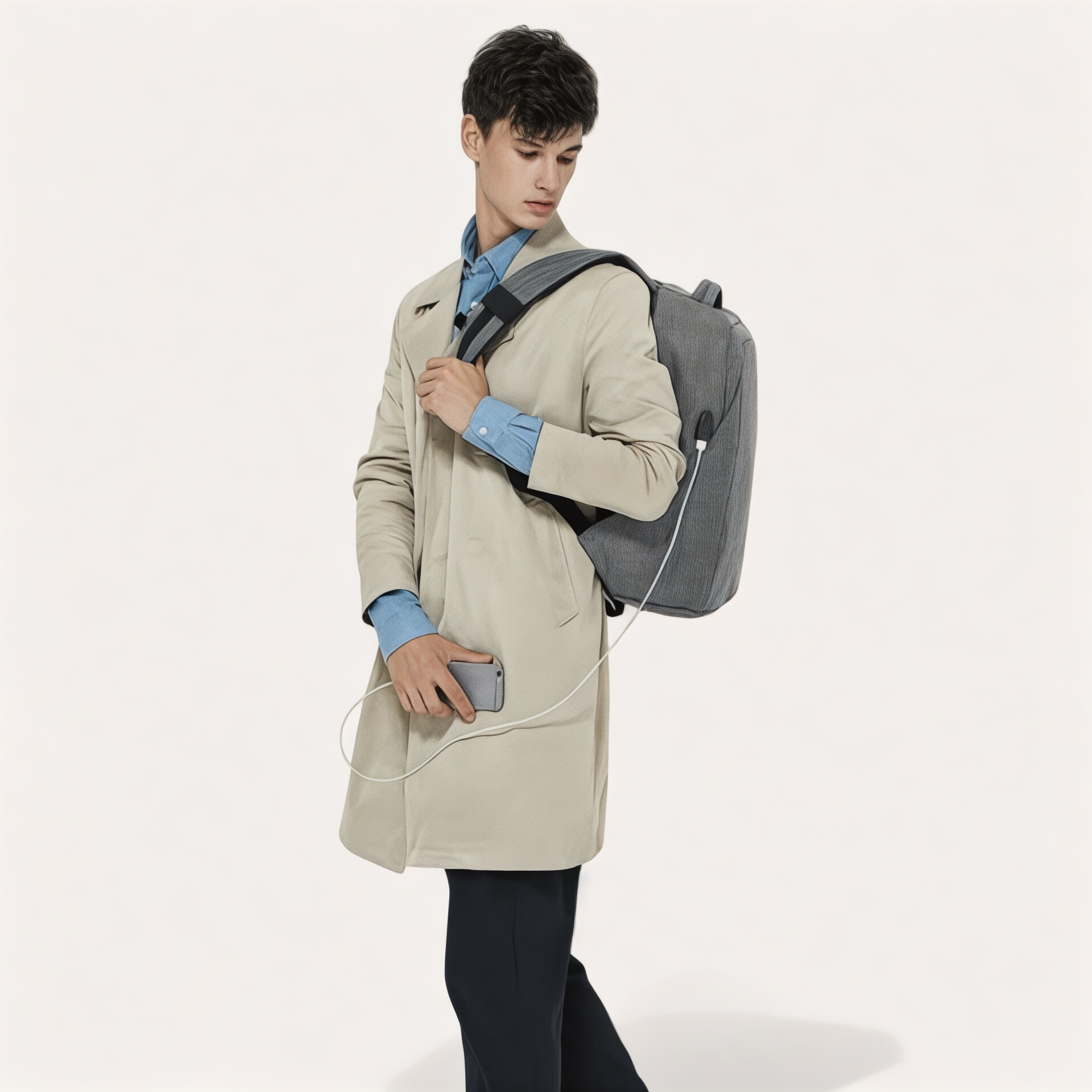 Sac à dos tendance 20L, PC 15 pouces – Guardian – Havresacs