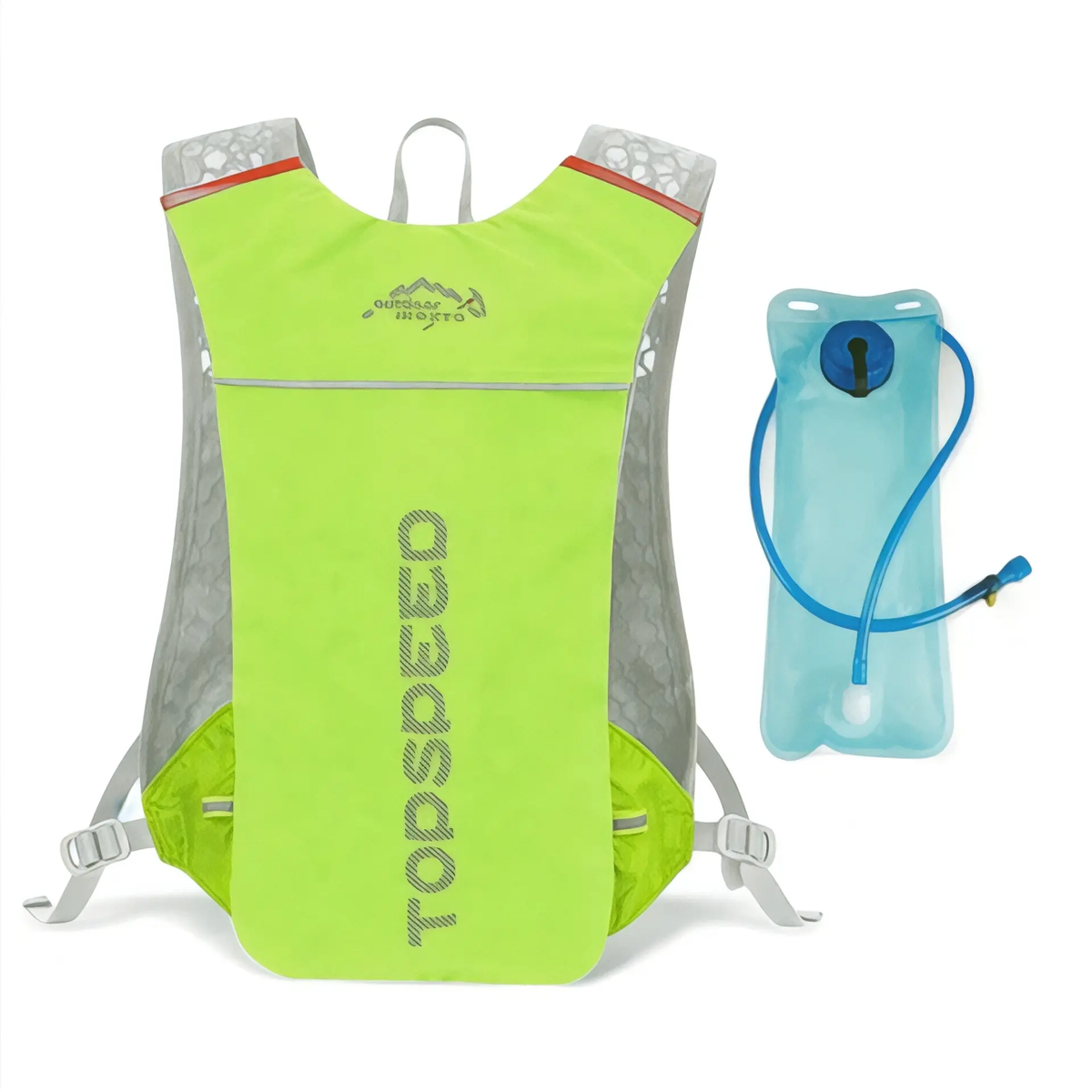 TRIWONDER Gilet Hydratation Trail Running 5L – Léger 190g, 8 Poches, Sac Marathon Randonnée Course Homme Femme