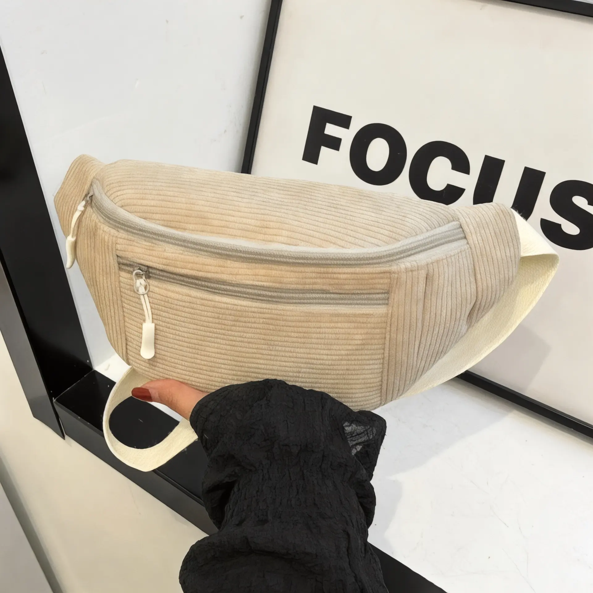 Sac banane en velours HavreSacs