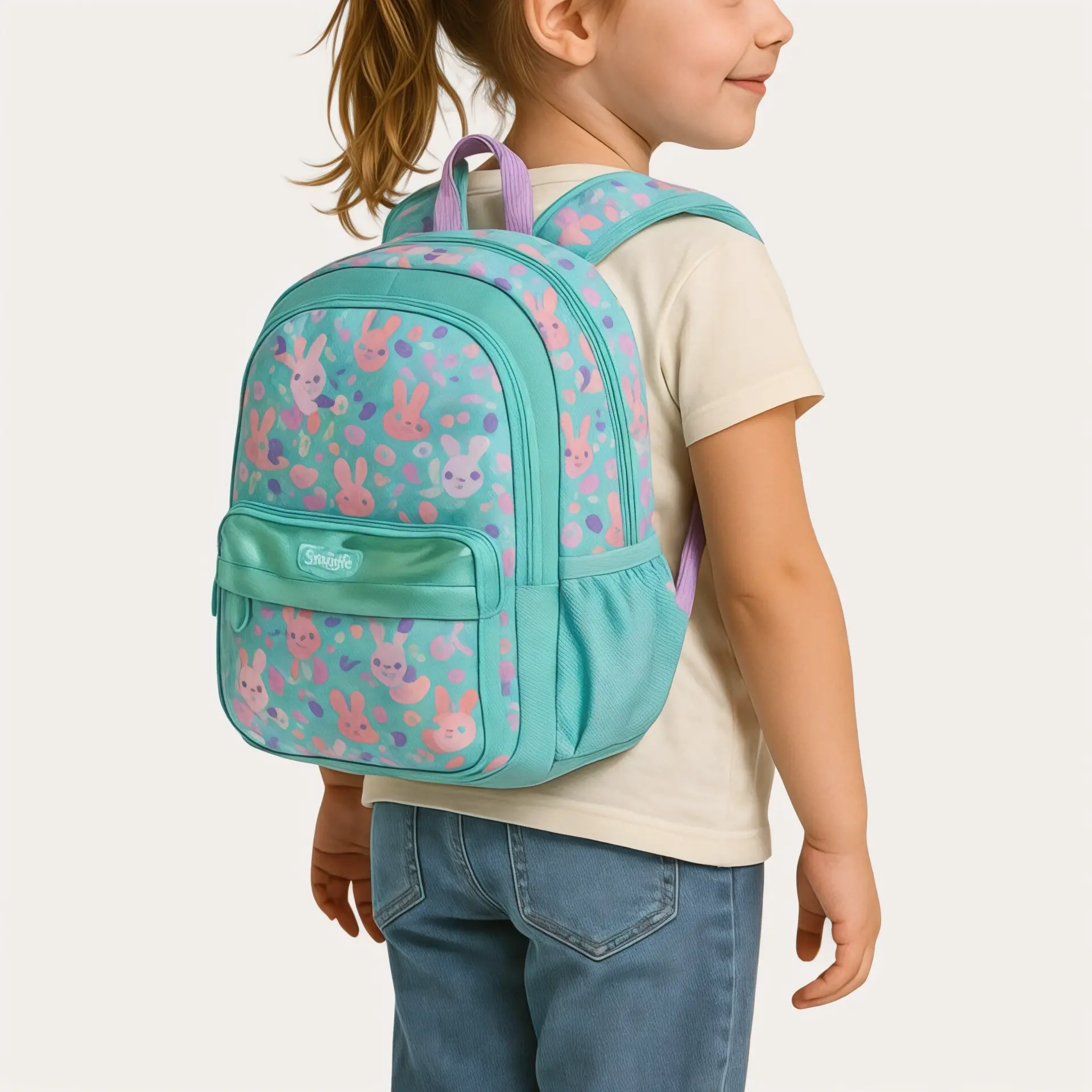 Cartable Fille Maternelle/Primaire - Sirène Lapin | Havresacs HavreSacs