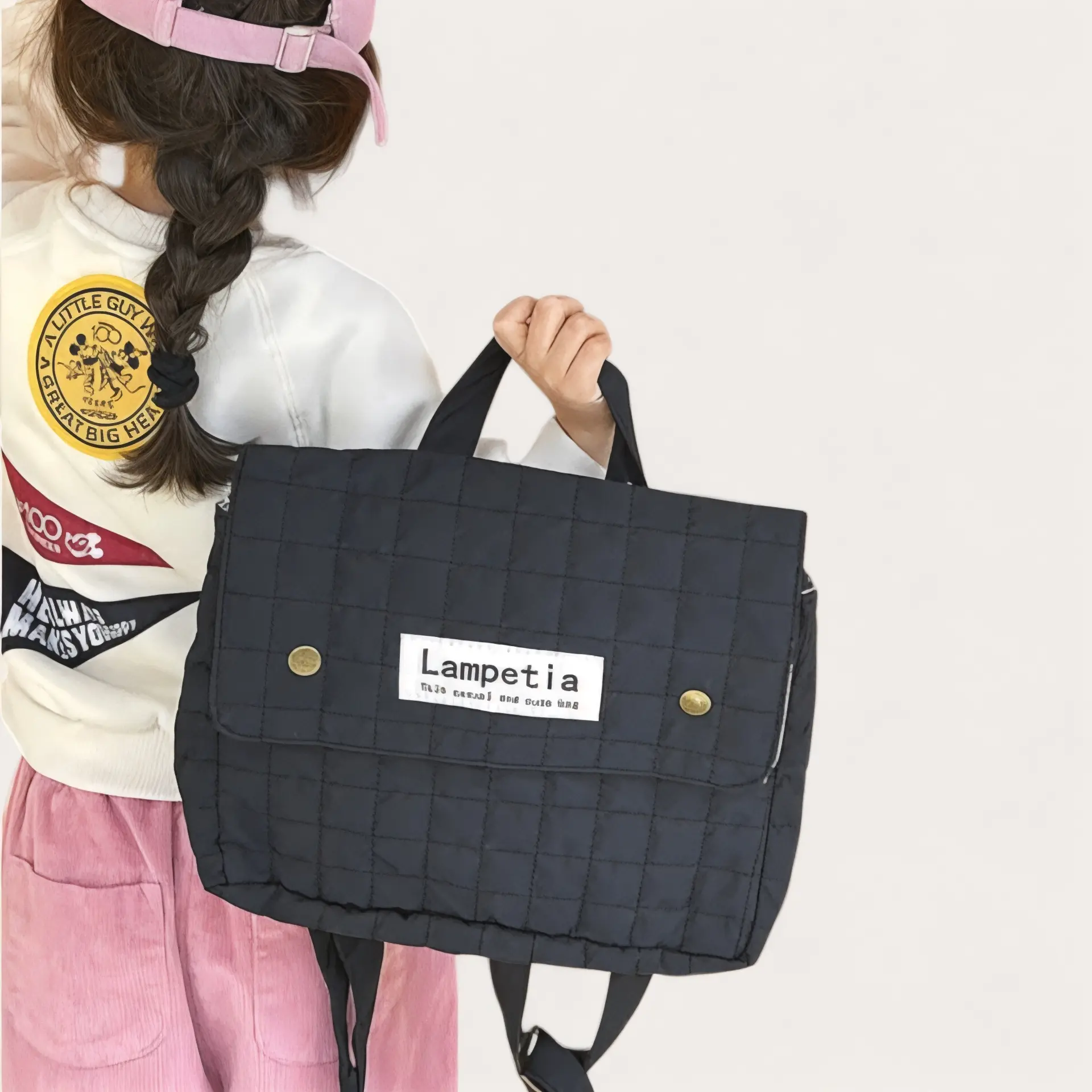 Cartable Fille et Garçon Lettre Mode - Confort/Style | Havresacs HavreSacs