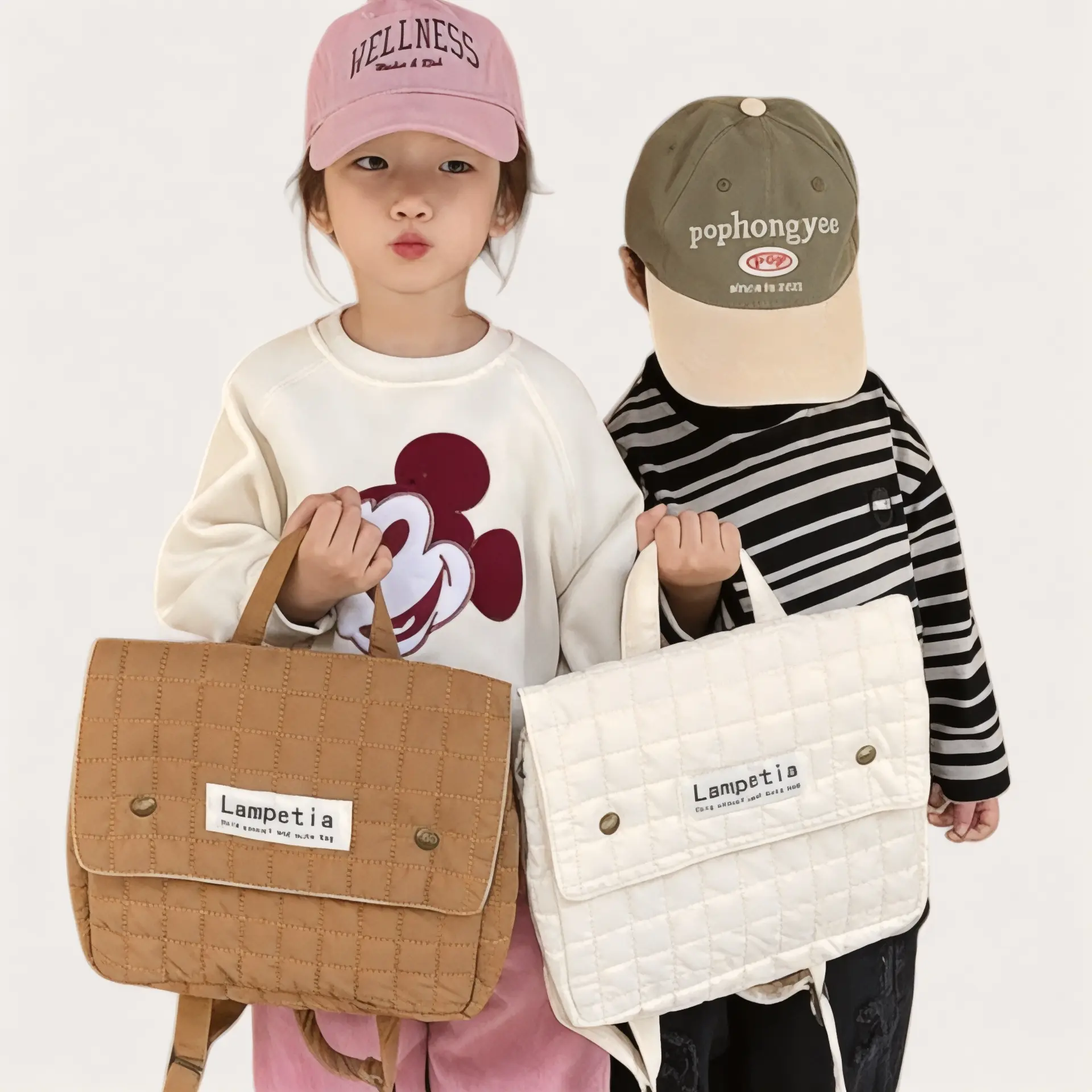 Cartable Fille et Garçon Lettre Mode - Confort/Style | Havresacs HavreSacs