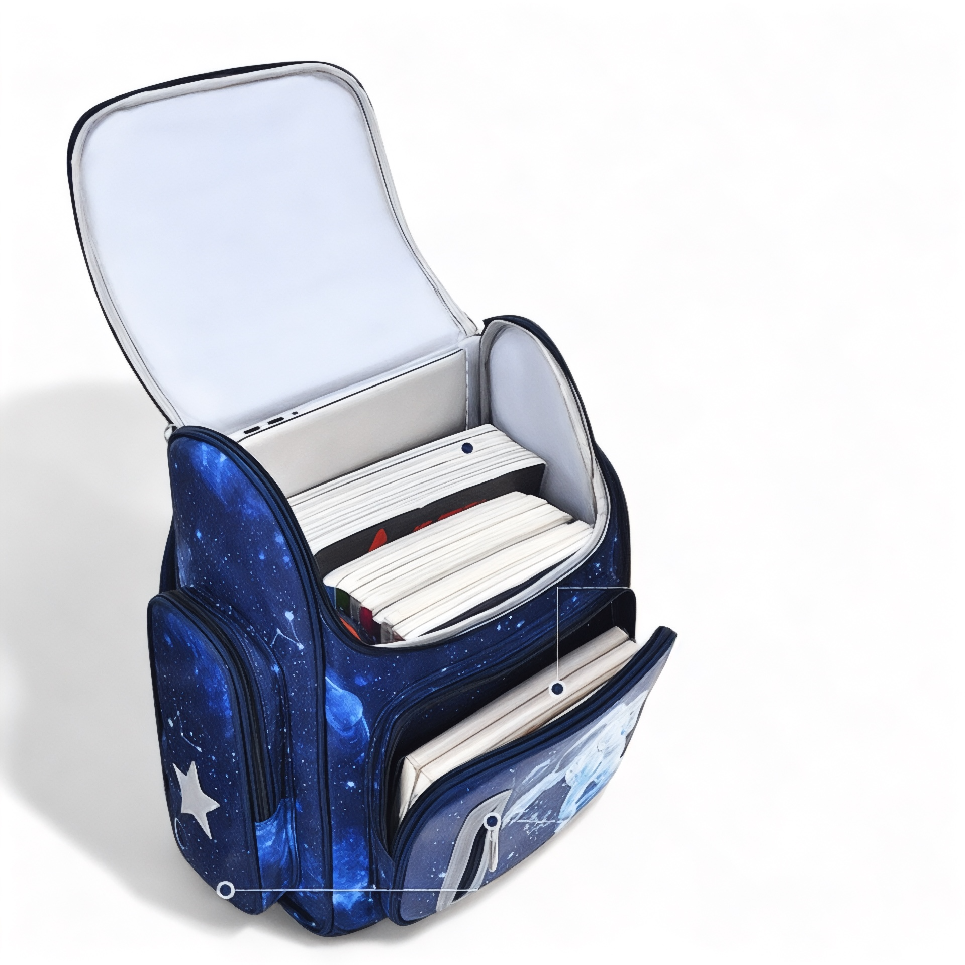 Cartable CP Garçon Astronaute - Étanche & Confortable | Havresacs