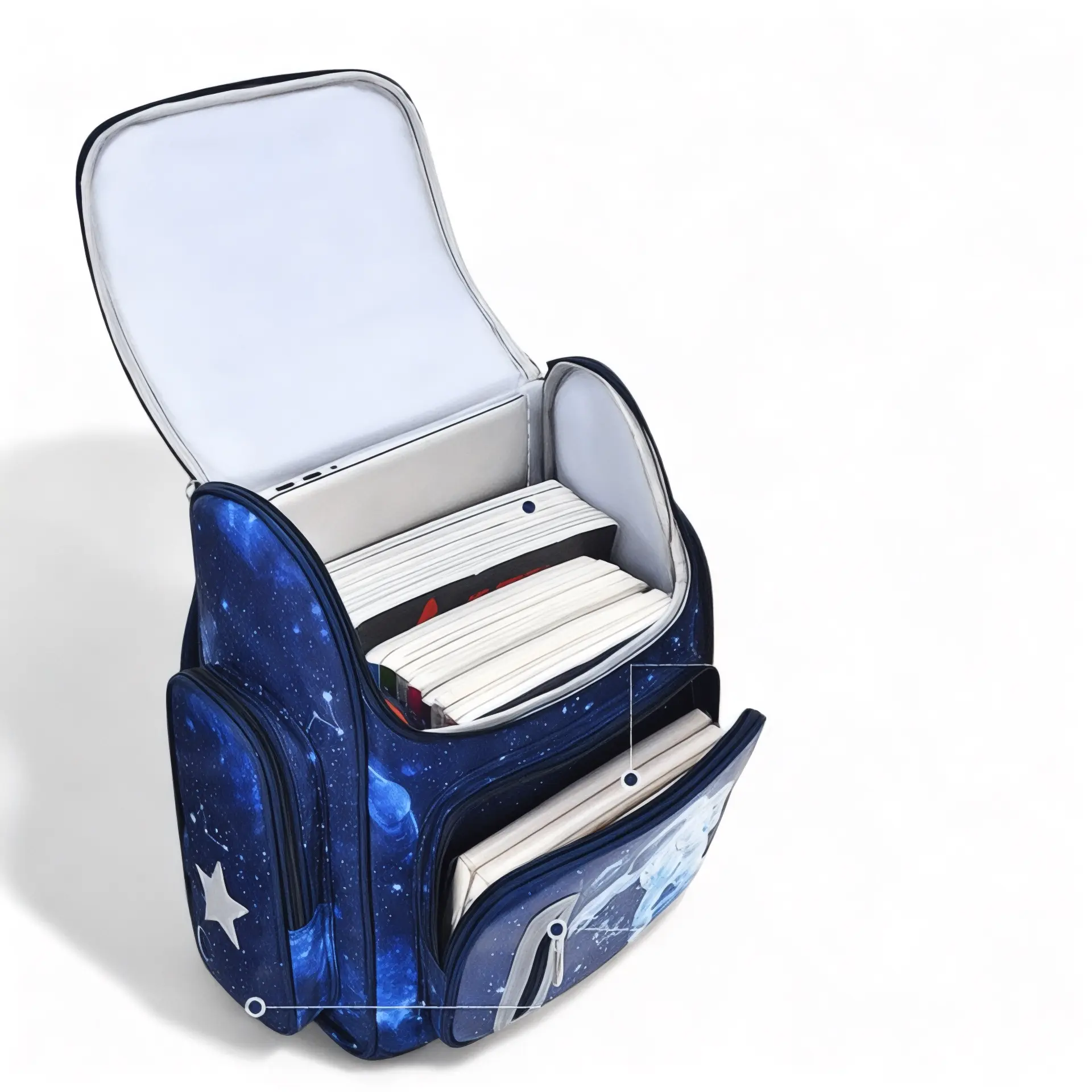 Cartable CP Garçon Astronaute - Étanche/Confortable | Havresacs HavreSacs