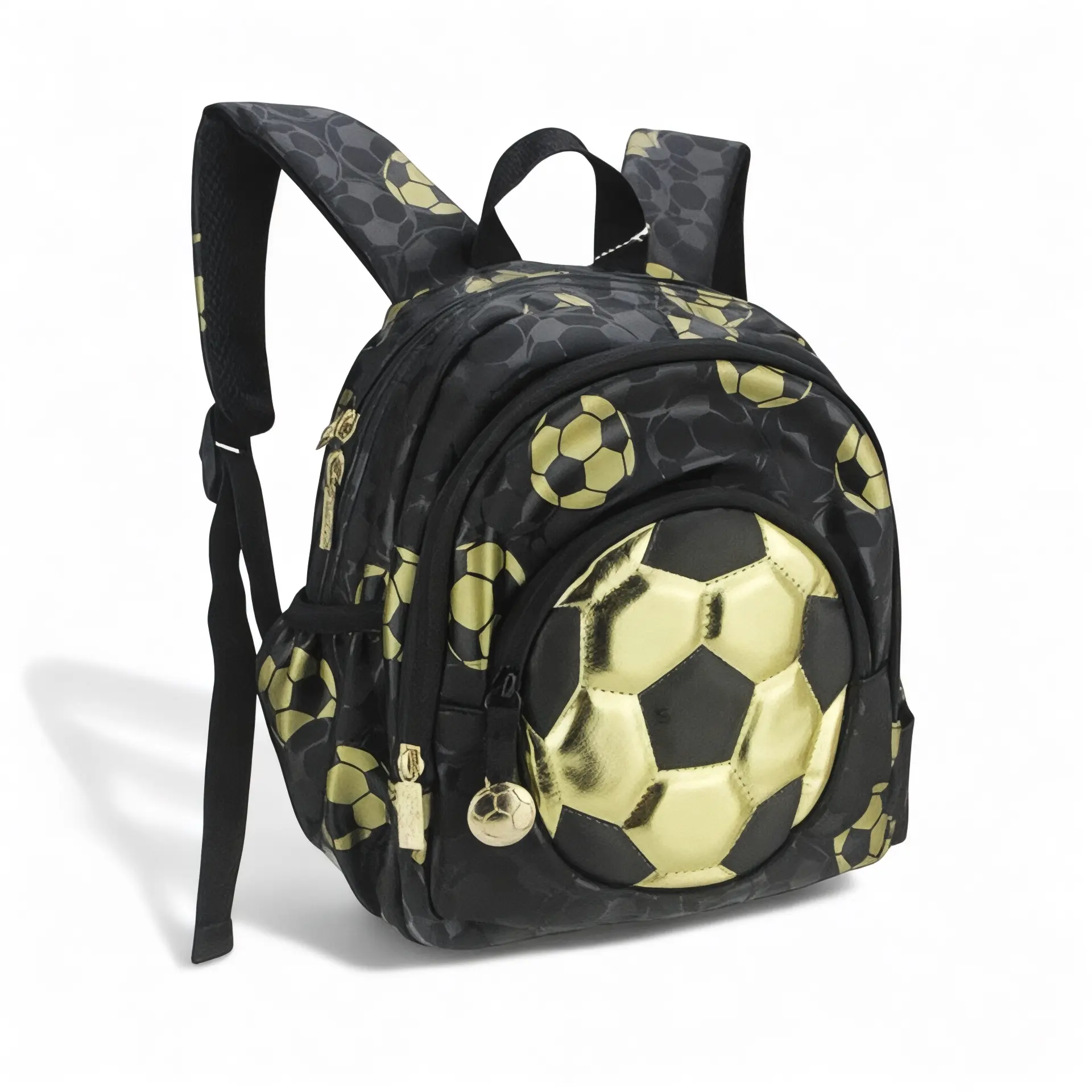 Cartable CP Garçon Ballon Or - Confort et Style | Havresacs HavreSacs