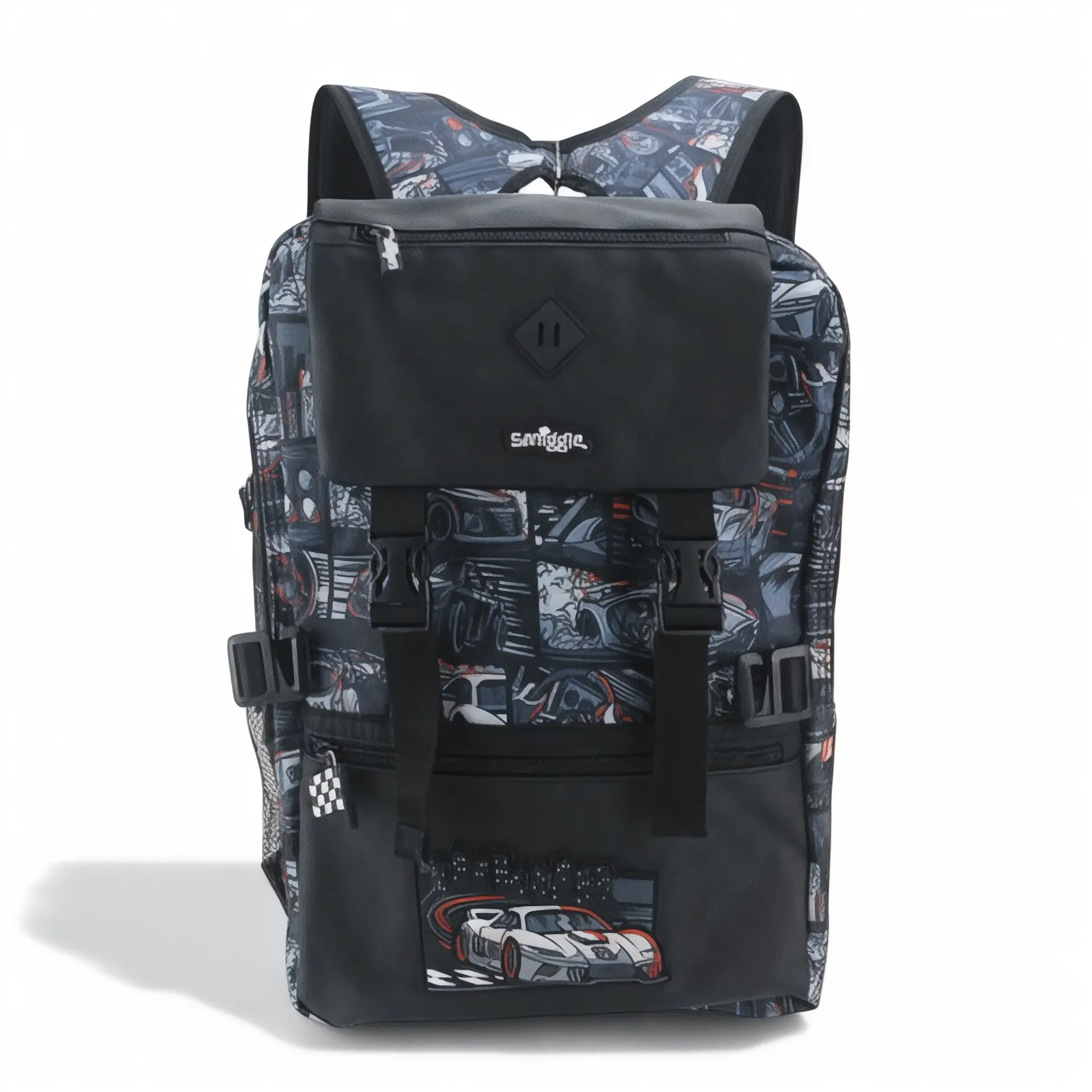 Cartable CP/Ecole Primaire Garçon - Voiture Course | Havresacs HavreSacs