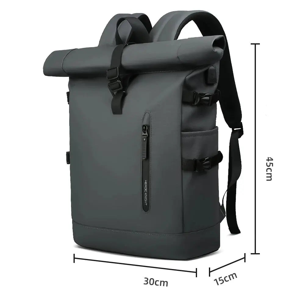 Sac à dos Roll Top waterproof avec USB – Urban Flex – Havresacs - HavreS