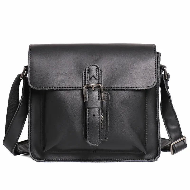 Sac Bandoulière Cuir Véritable Vintage Homme 7L – Chic | Havresacs HavreSacs