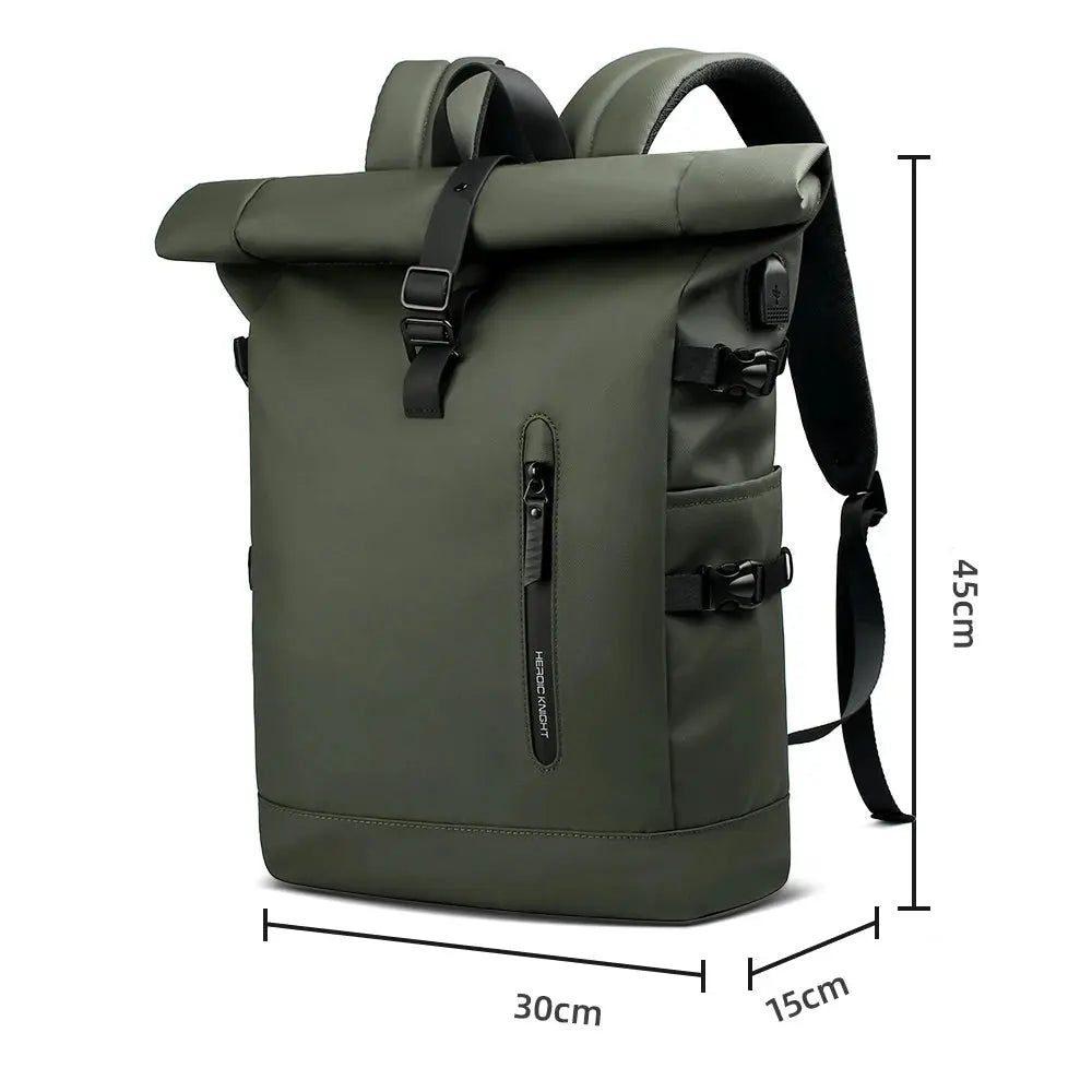 Sac à dos Roll Top waterproof avec USB – Urban Flex – Havresacs - HavreS