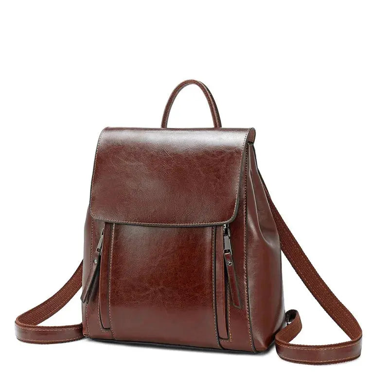Sac à dos femme en cuir de 10 litres, élégant et léger - Havresacs - HavreS