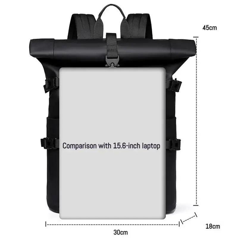 Sac à Dos Étanche Homme 25L - Roll Top Business | Havresacs HavreSacs