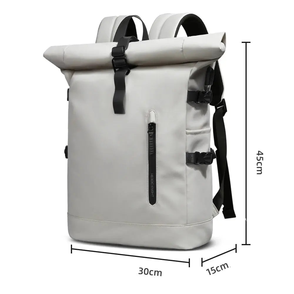 Sac à dos Roll Top waterproof avec USB – Urban Flex – Havresacs - HavreS