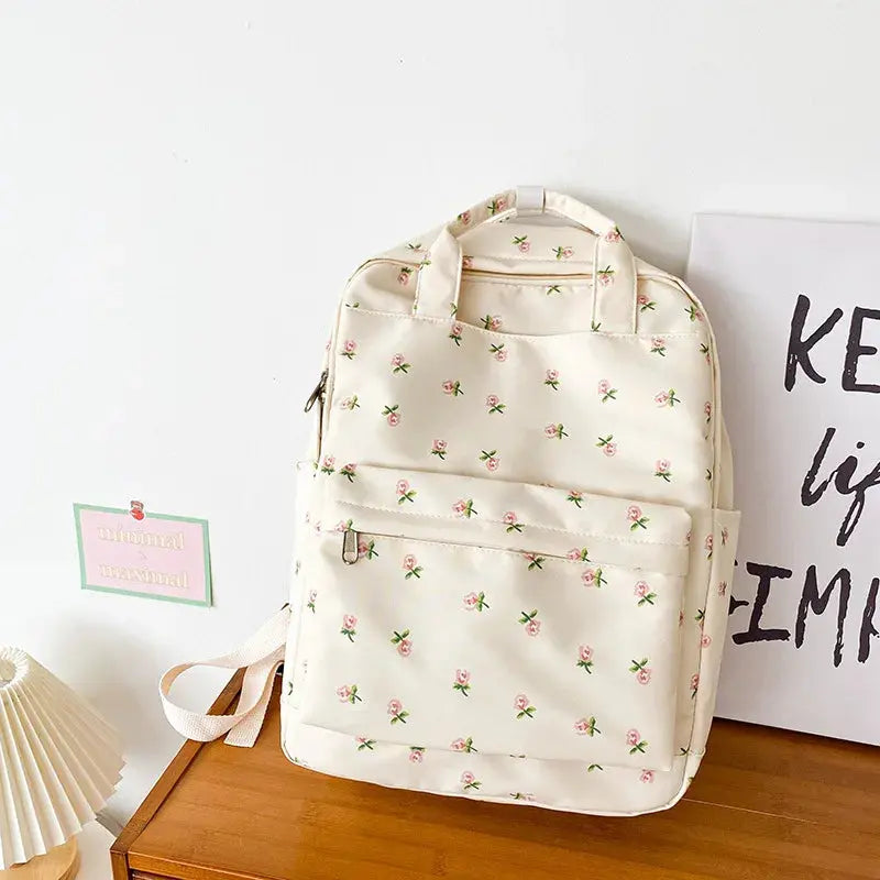 Sac à dos personnalisé prénom fleurs de 13 litres - Havresacs - HavreS