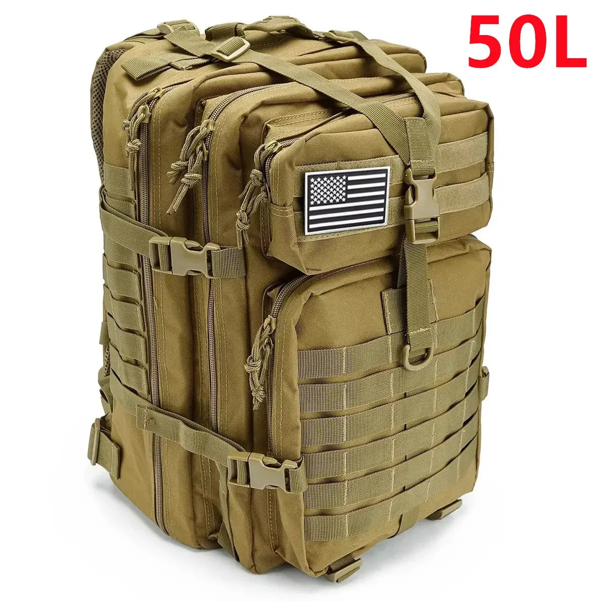Sac à dos tactique militaire de 30L/50L, pc 15 pouces - Havresacs - HavreS