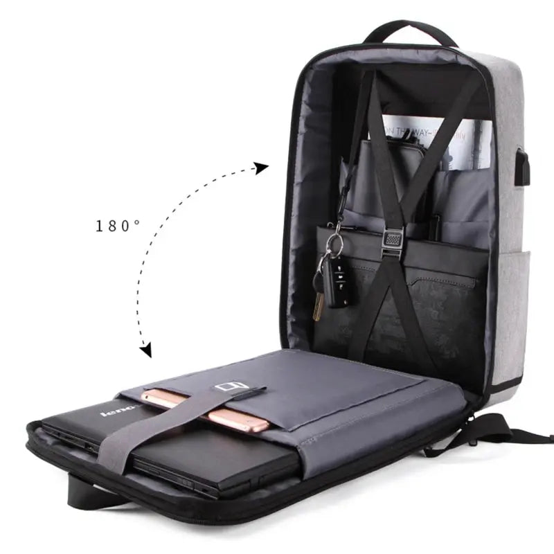 Sac à dos sécurisé anti pickpocket idéal en bagage cabine – Havresacs - HavreS