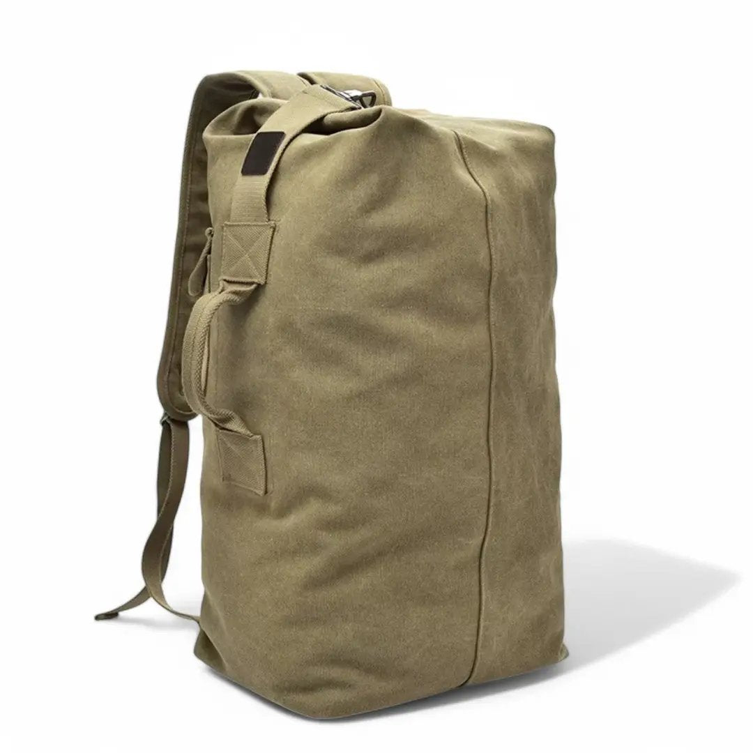 Sac à dos toile homme militaire, grande capacité  - Havresacs - HavreS
